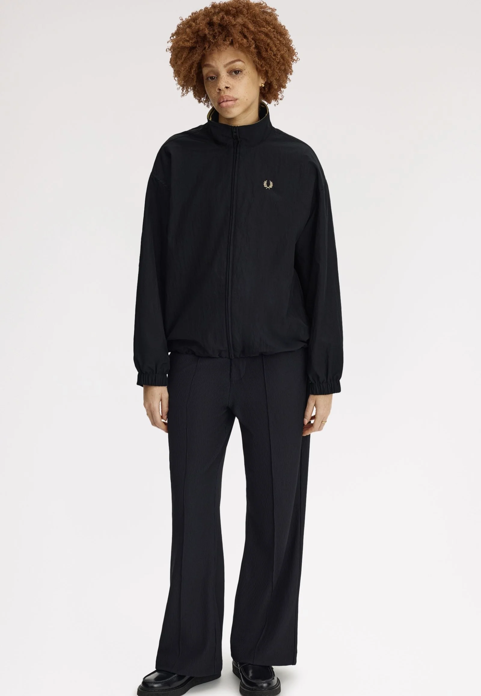 Fred Perry - Zip-Through Black/Champagne - Jacket - Image 5