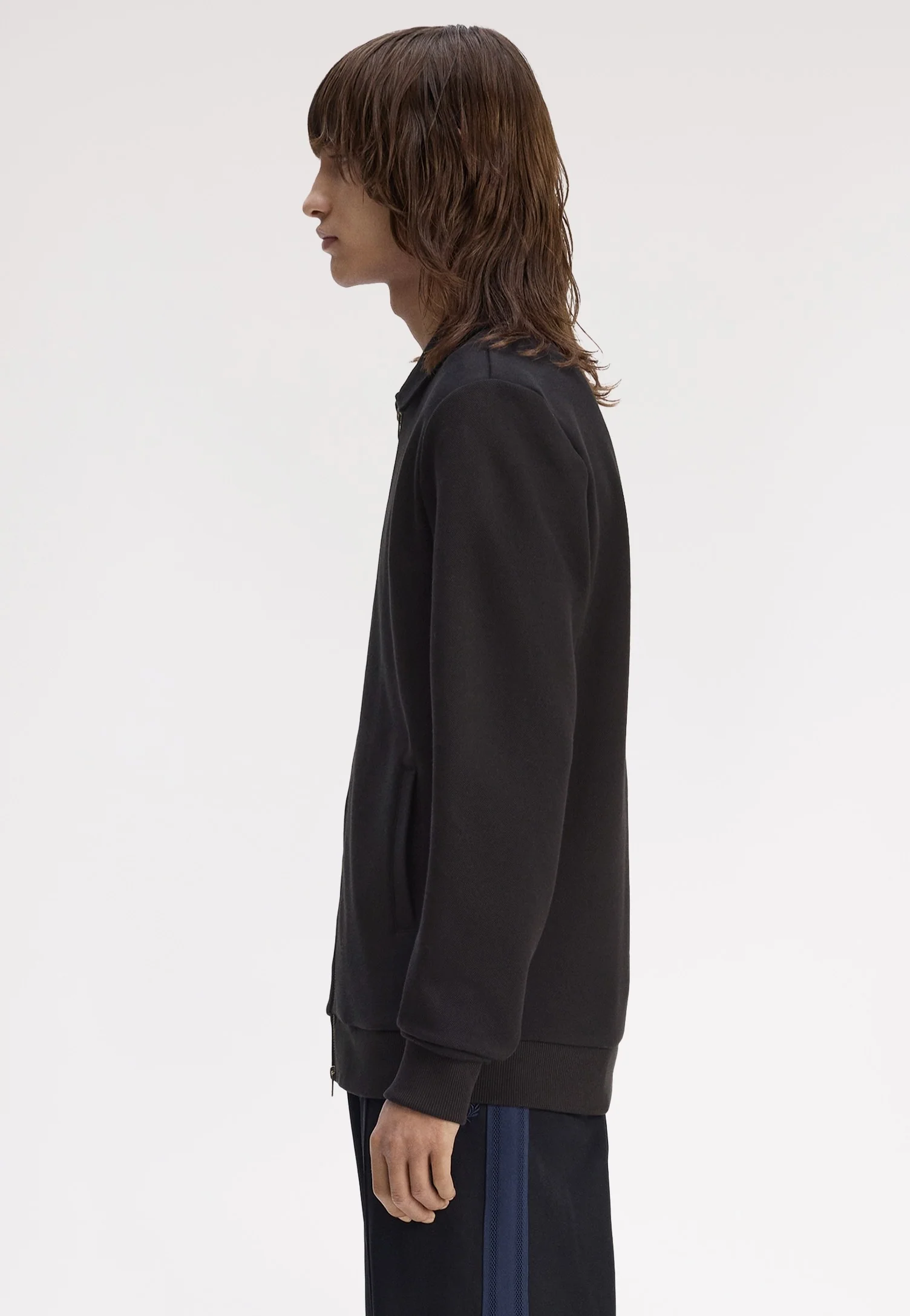 Fred Perry - Zip Through Collared Black - Jacket - Image 5