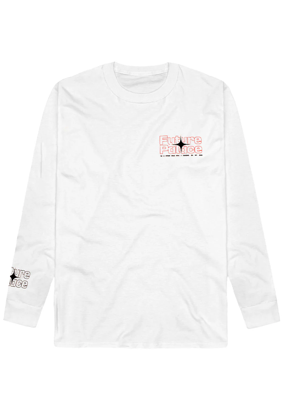 Future Palace - Run White - Longsleeve