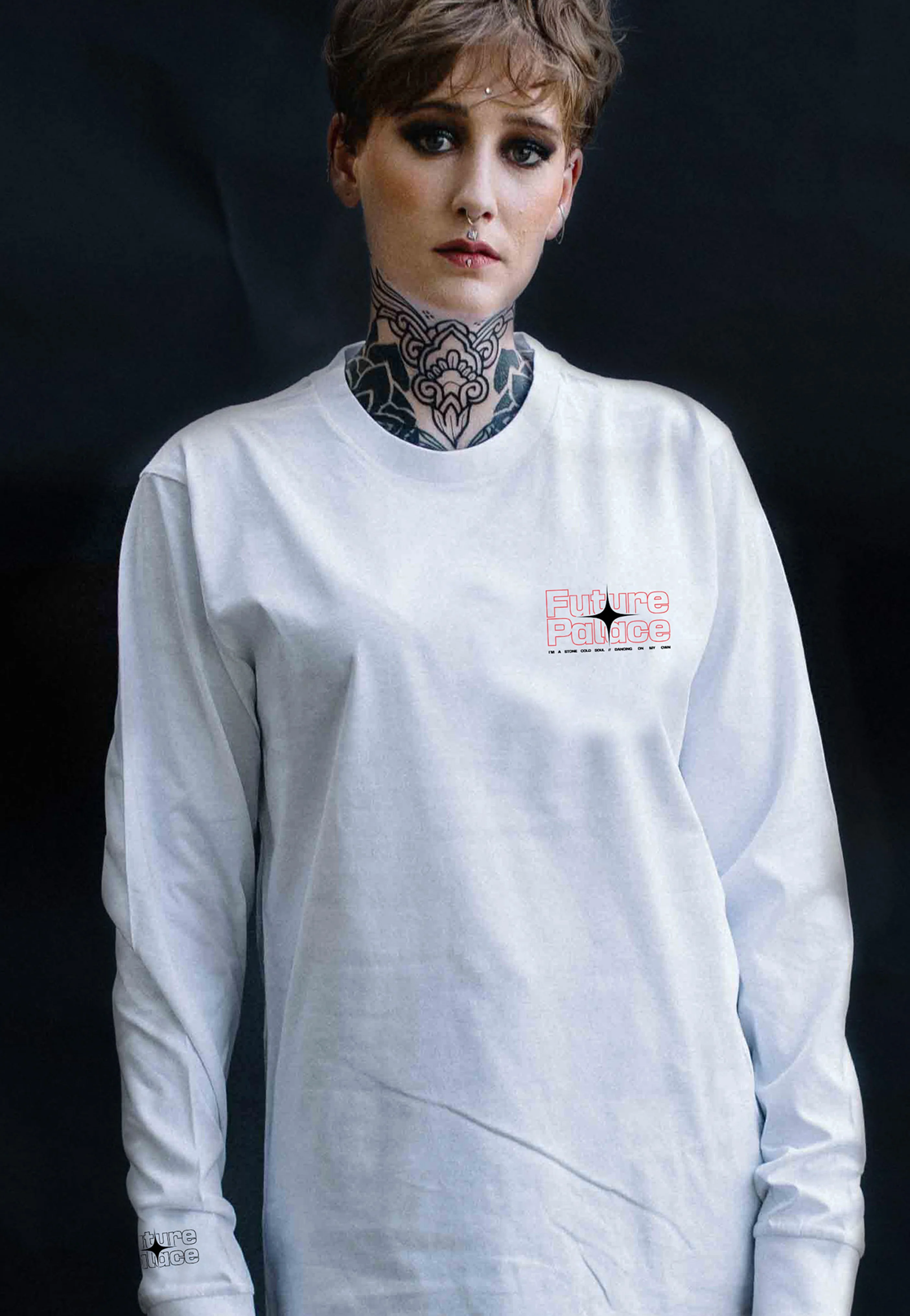 Future Palace - Run White - Longsleeve - Image 6