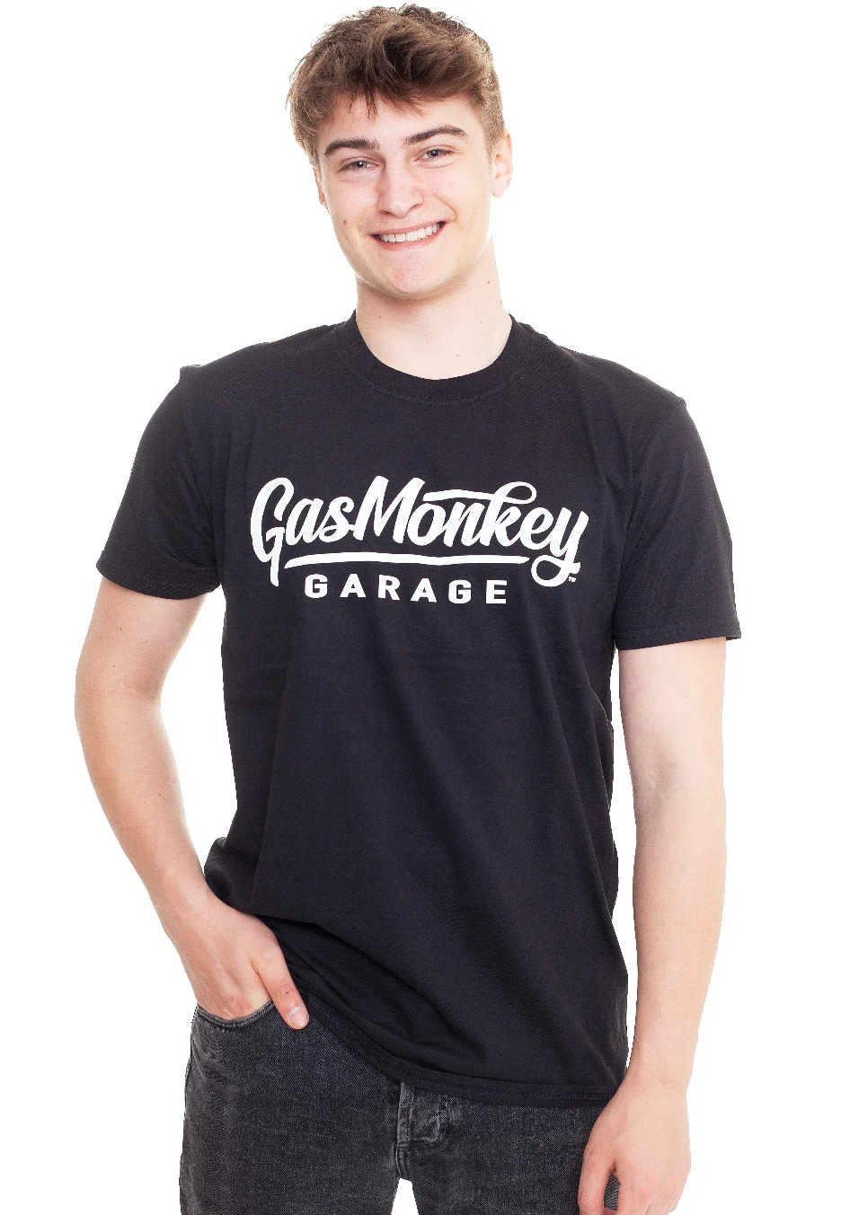 Gas Monkey Garage - Large Script Logo - T-Shirt - Image 3