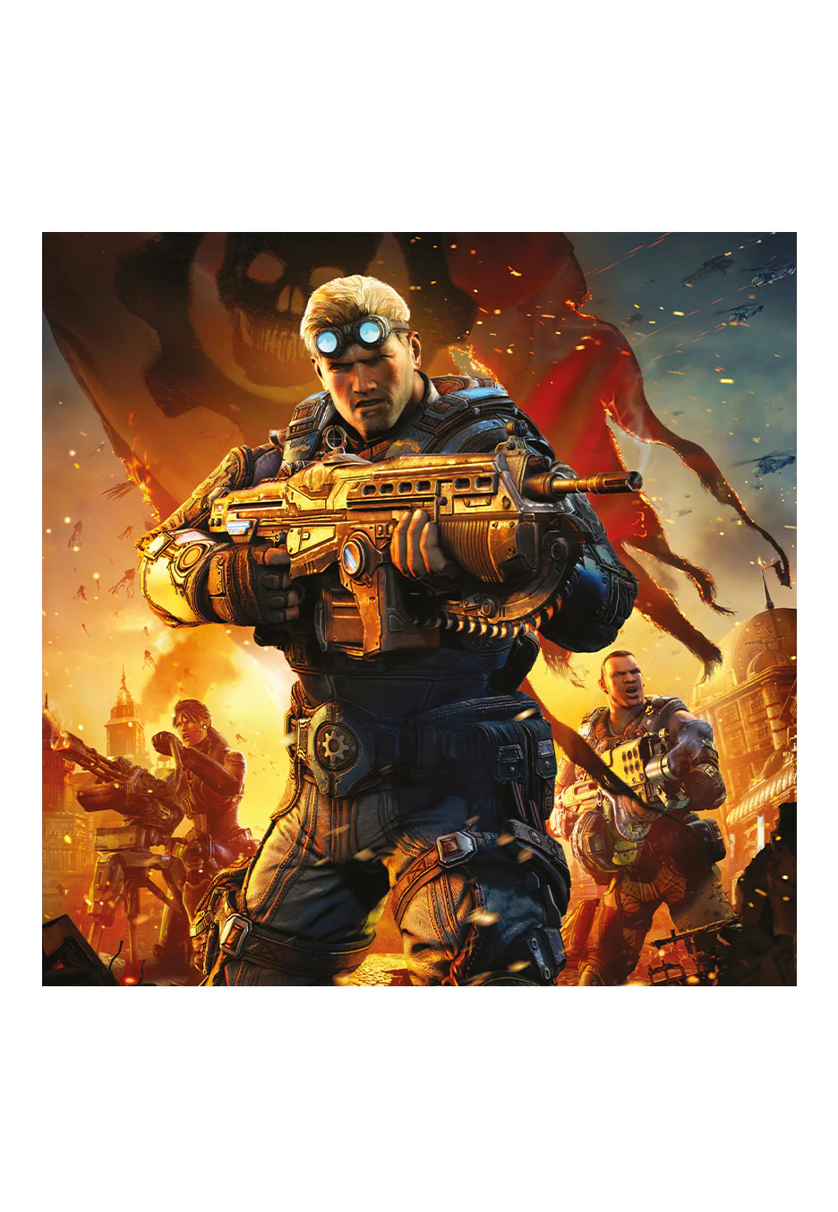 Gears Of War: Judgement (Steve Jablonsky & Jacob Shea) Red & Blue - Colored 2 Vinyl - Image 2