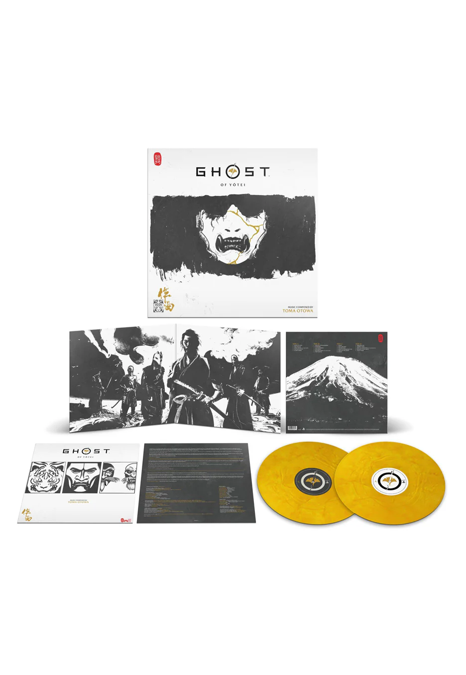Ghost Of Yotei - Ghost Of Yotei OST (Toma Otowa) Ltd. Gold - Colored 2 Vinyl