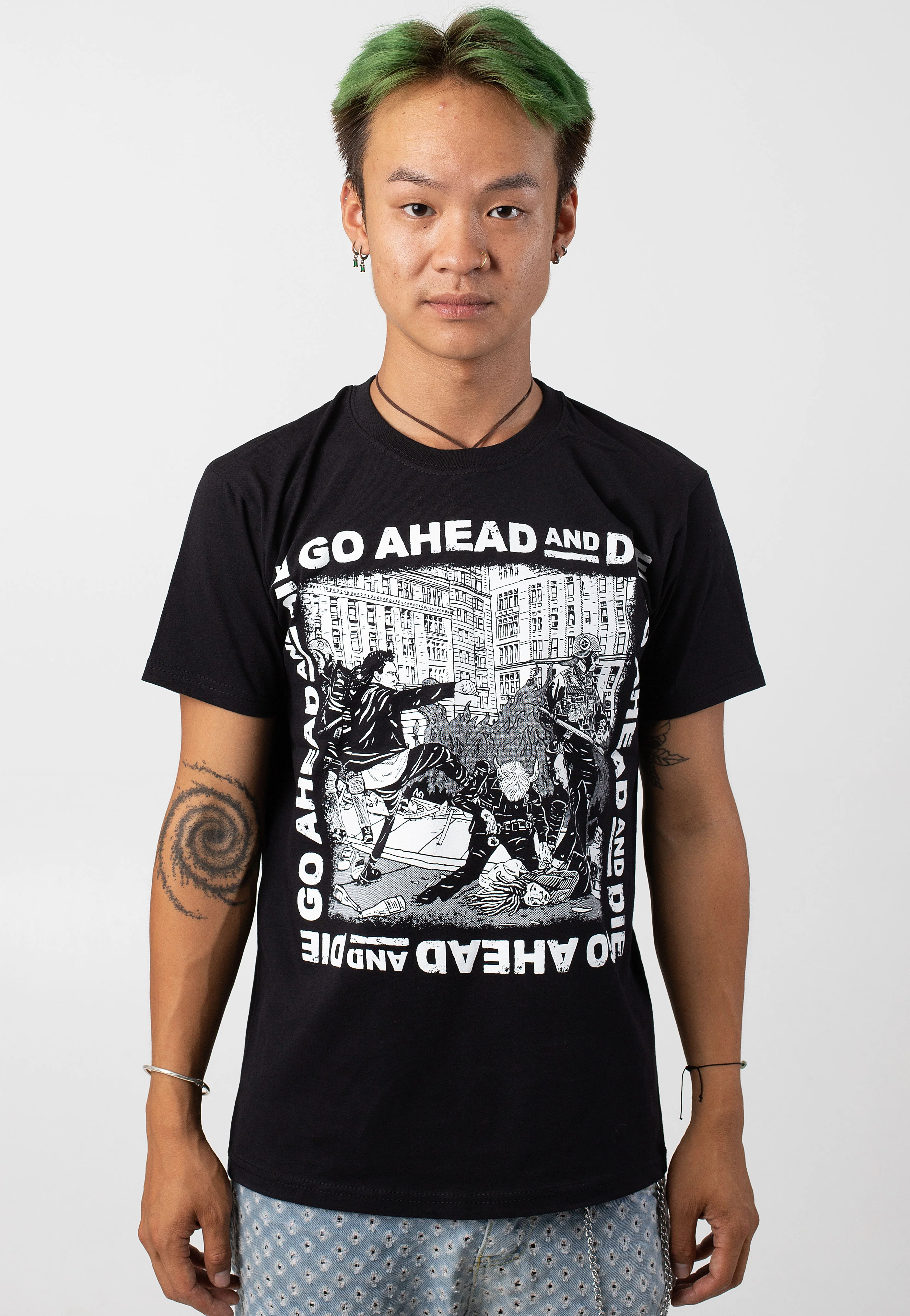 Go Ahead And Die - G.A.A.D. - T-Shirt - Image 3