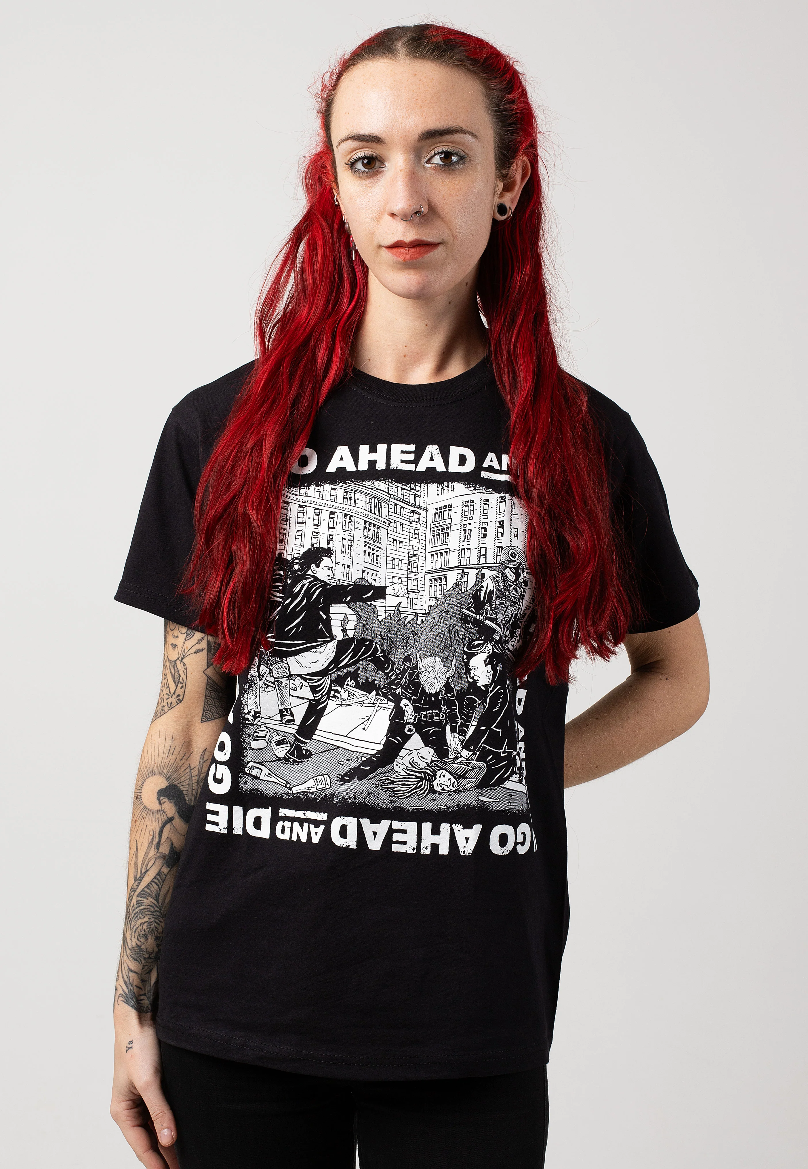 Go Ahead And Die - G.A.A.D. - T-Shirt - Image 5