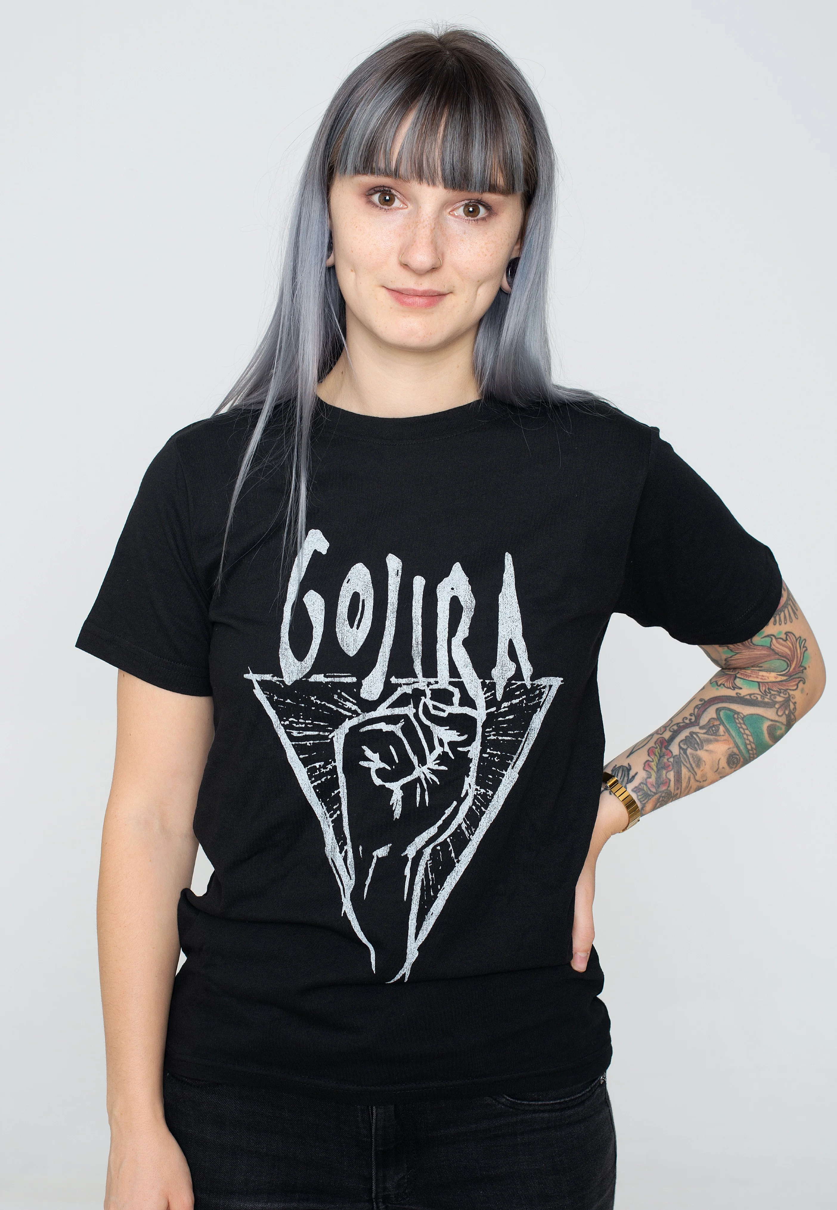 Gojira - Grey Power Glove - T-Shirt - Image 7