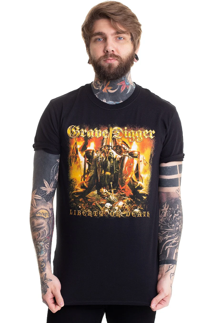 Grave Digger - Liberty Or Death - T-Shirt - Image 3