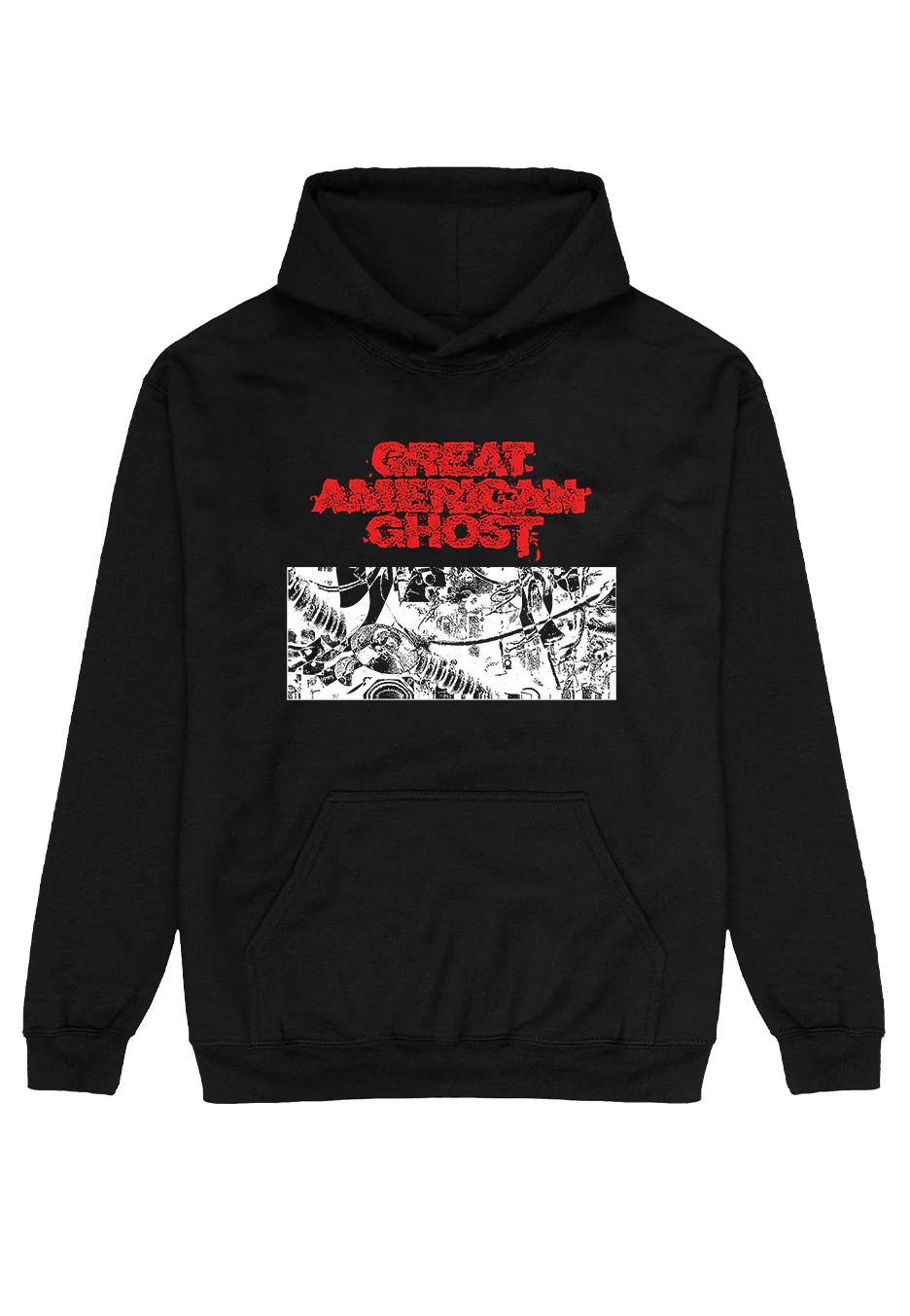 Great American Ghost - Sickle And Mask - Hoodie - Image 3