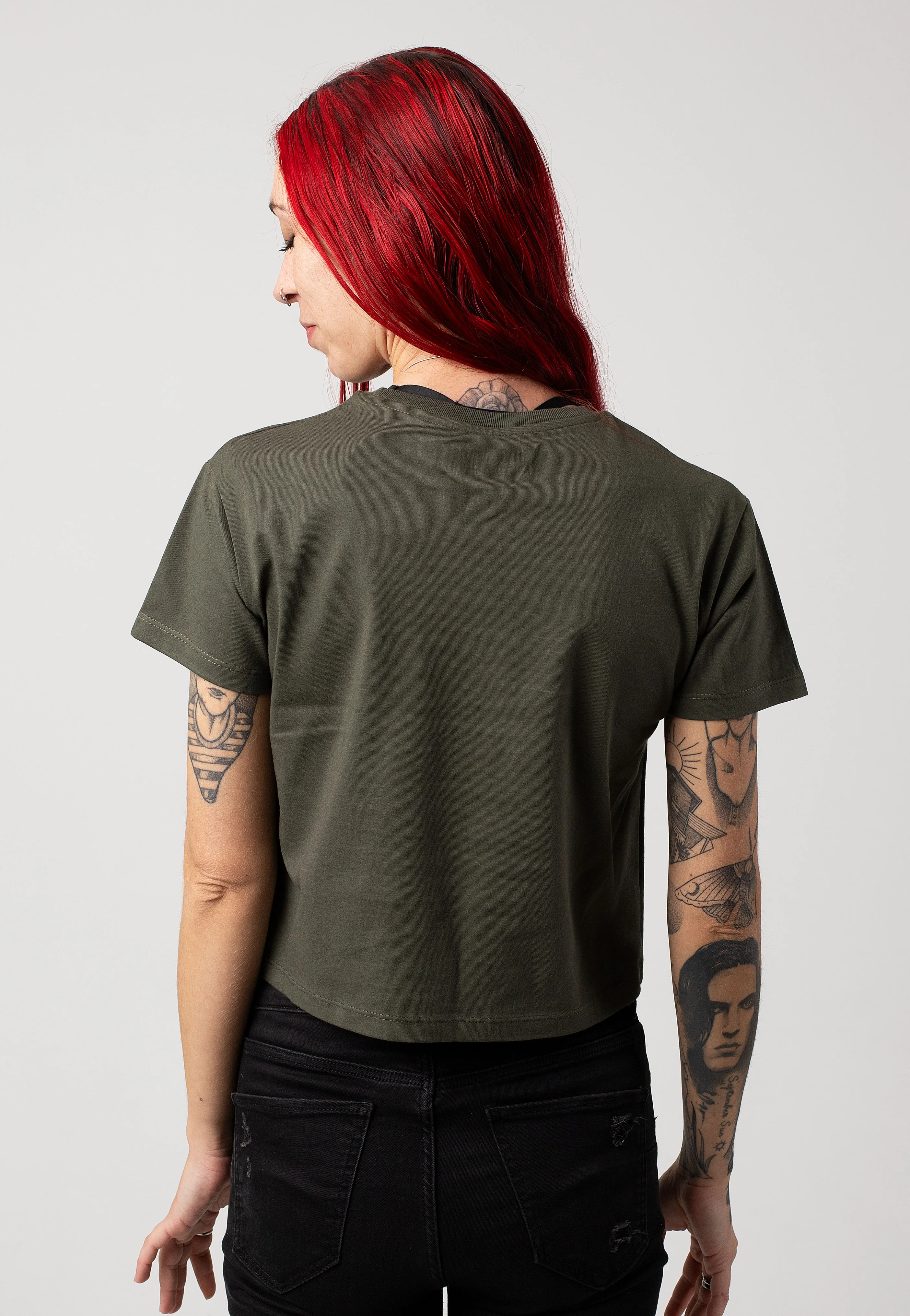 Guns N' Roses - Appetite For Destruction Cropped Khaki - T-Shirt - Image 2