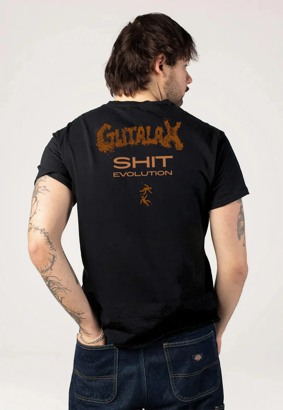 Gutalax - Shit Evolution - T-Shirt - Image 2