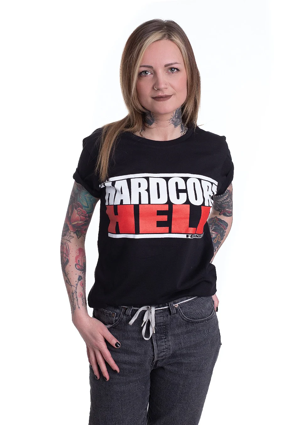 Hardcore Help Foundation - Logo - T-Shirt - Image 3