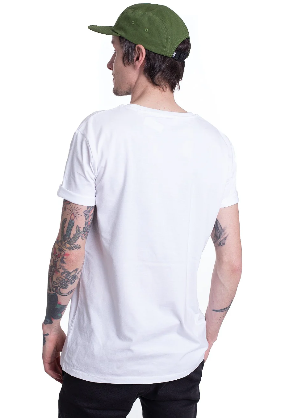 Hardcore Help Foundation - Logo White - T-Shirt - Image 2