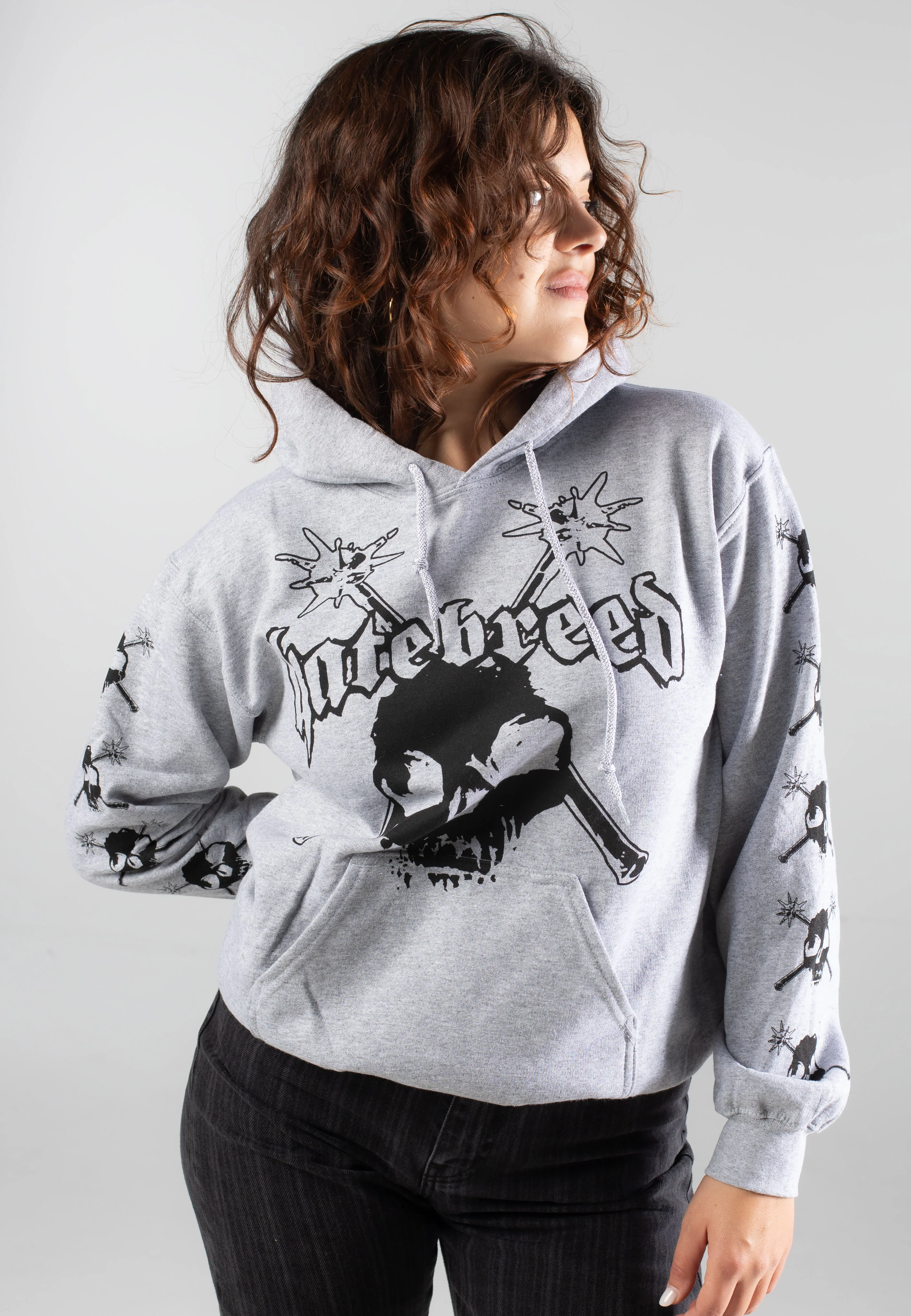 Doom Awaits Sportsgrey - Hoodie - Image 6