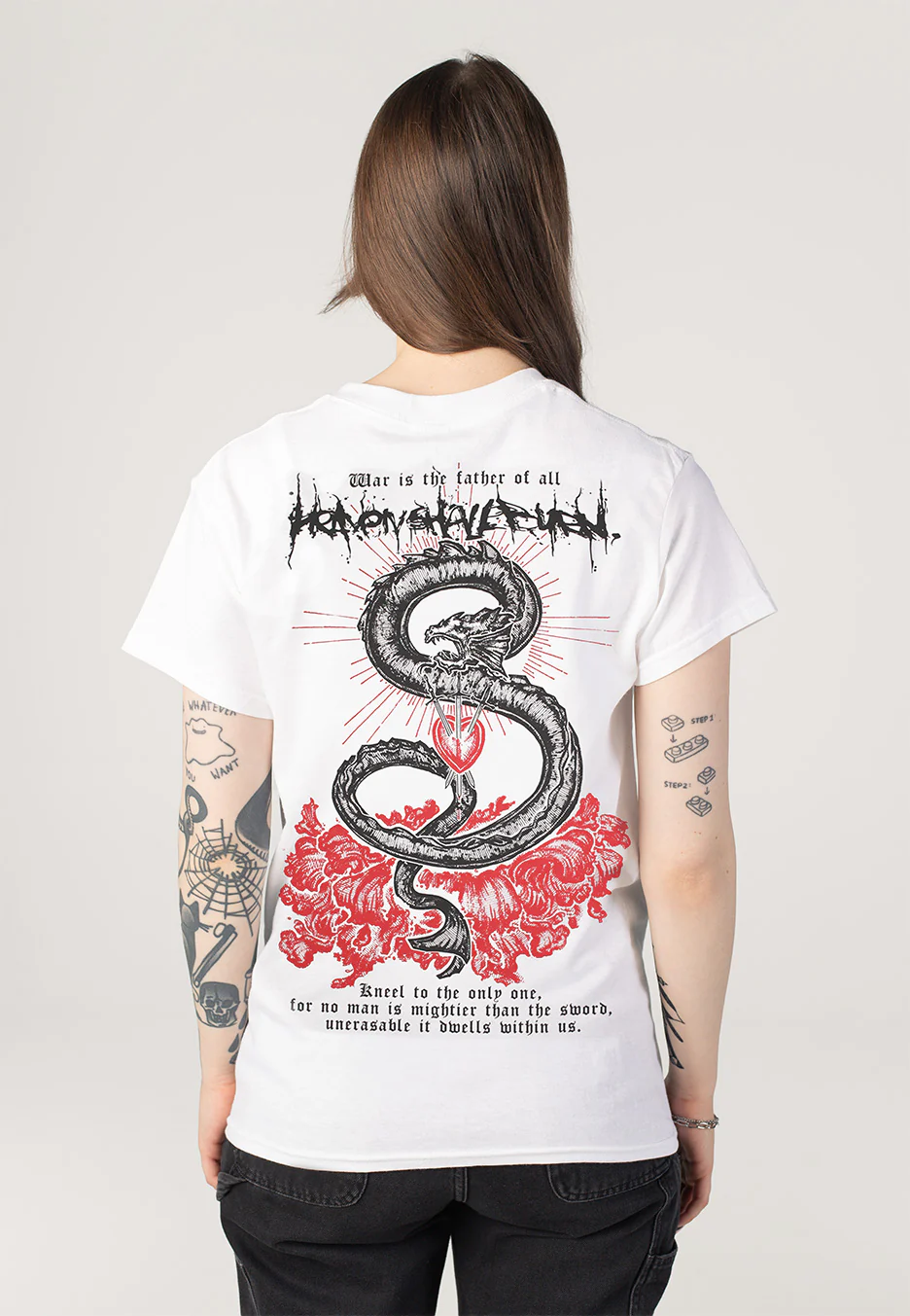 Heaven Shall Burn - Leviathan White - T-Shirt - Image 6