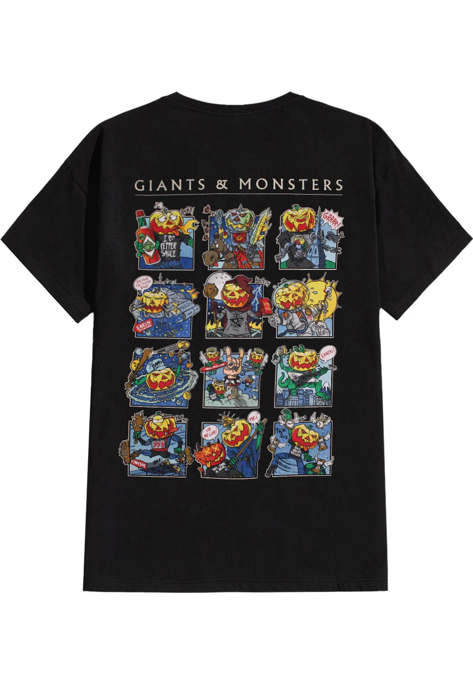 Helloween - Classic Logo Comics - T-Shirt - Image 6