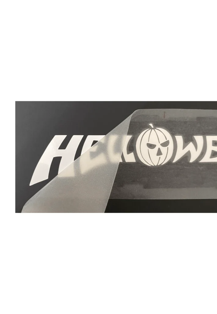 Helloween - Classic Logo White - Sticker - Image 2