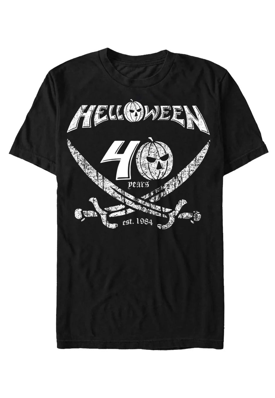 Helloween - Pumpkin Pirate 40 Years - T-Shirt - Image 3