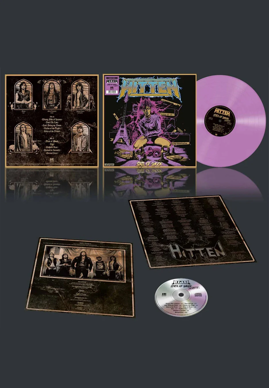 Hitten - State Of Shock - Revisited Ltd. Violet - Colored Vinyl