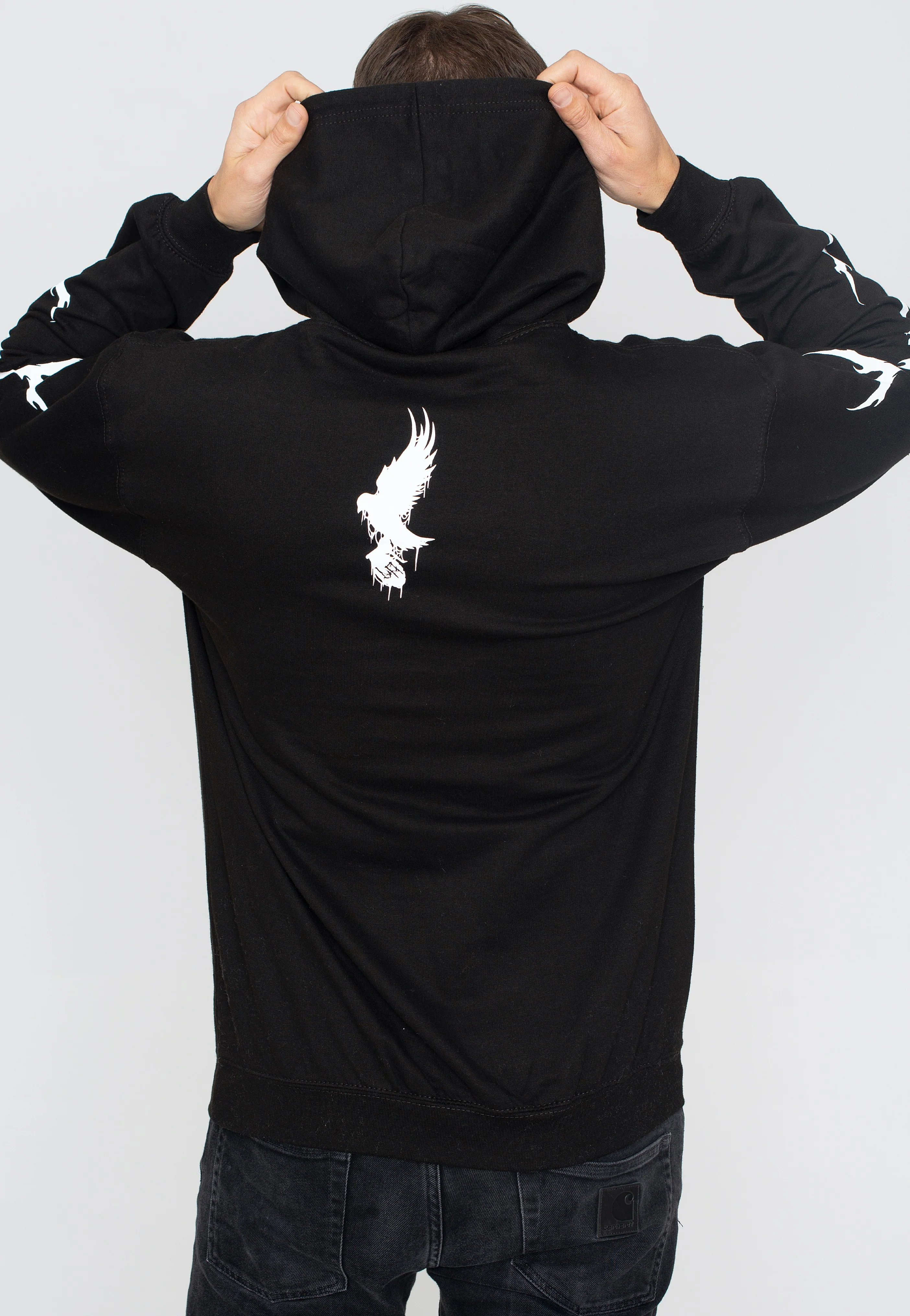 Hollywood Undead - Metal Logo - Hoodie - Image 6