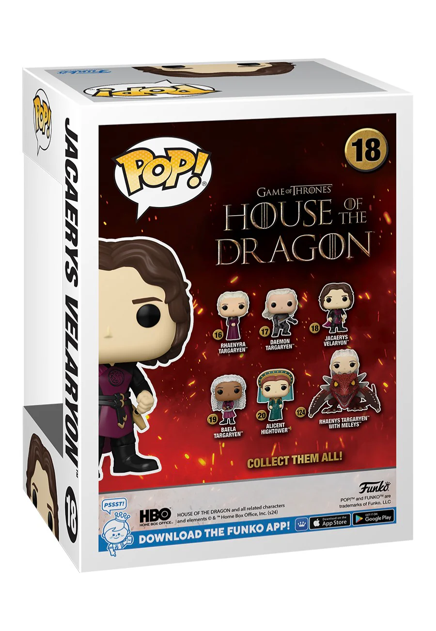 House Of The Dragon - Jarcarys Valaryon POP! Vinyl - Funko Pop - Image 3