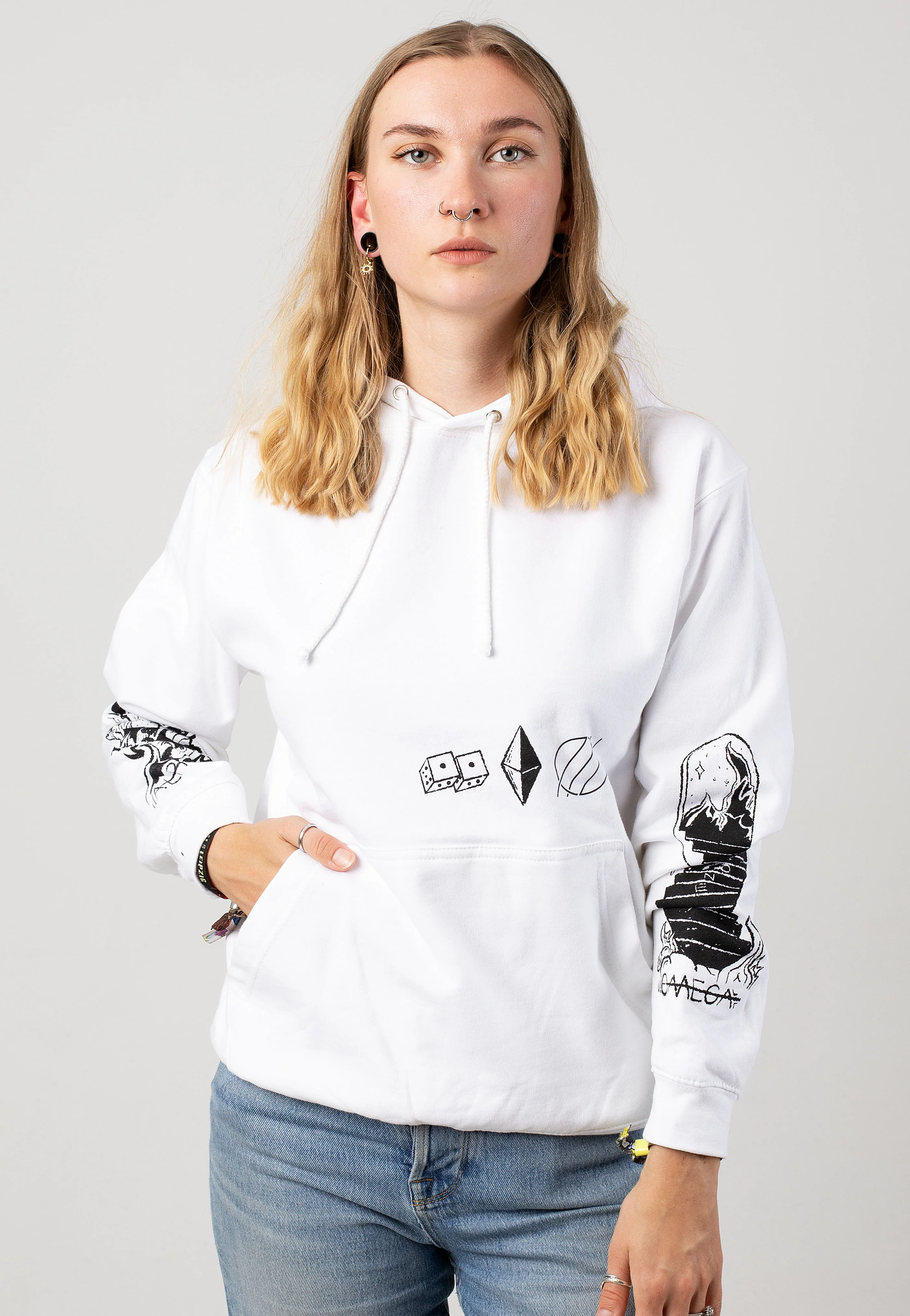 I Prevail - Alpha Omega White - Hoodie - Image 7