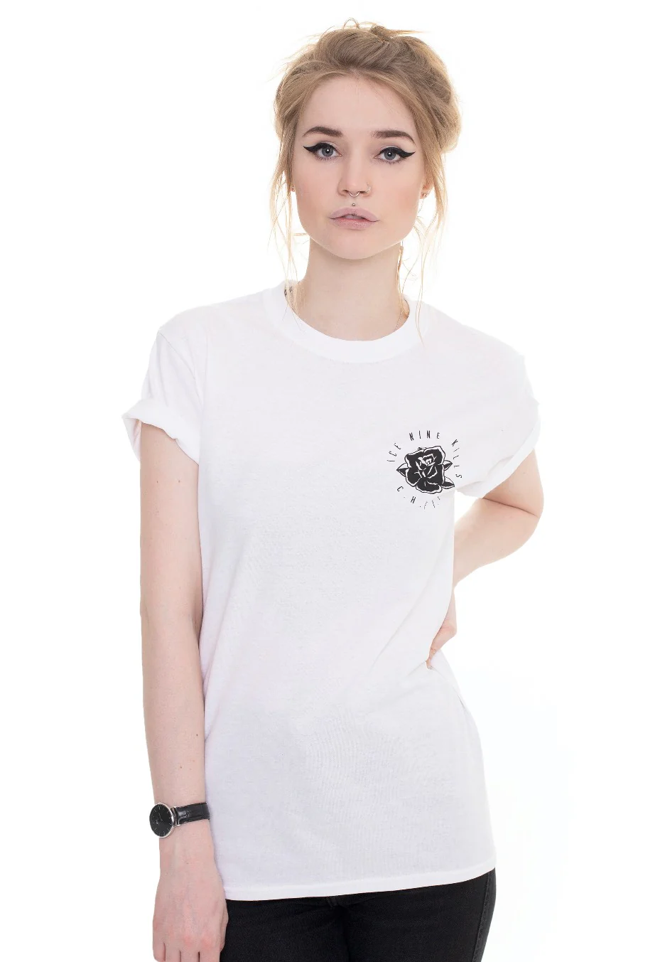 Ice Nine Kills - Take My Hand Coffin White - T-Shirt - Image 7