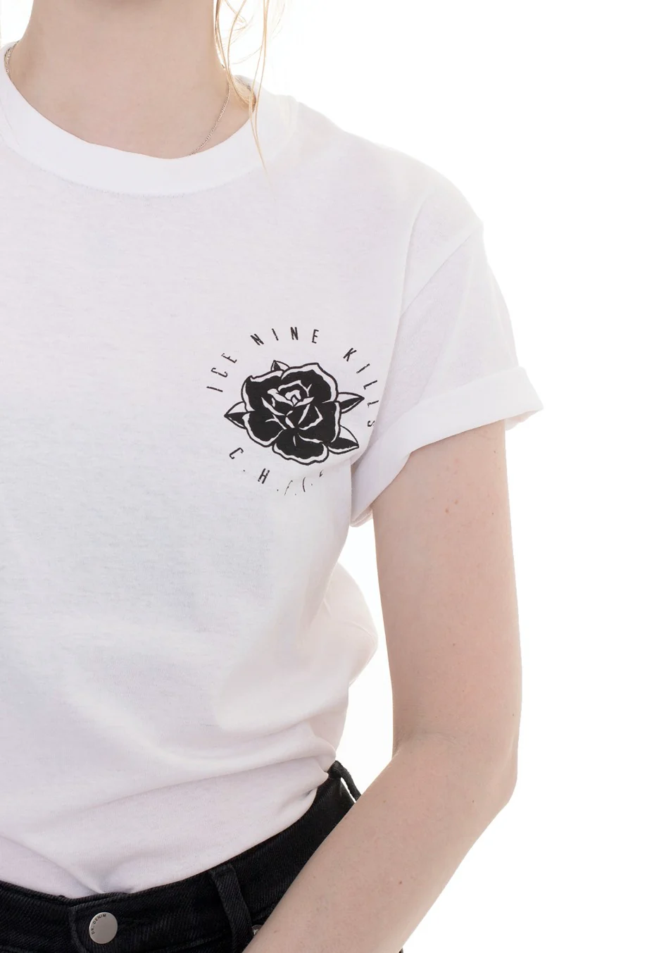 Ice Nine Kills - Take My Hand Coffin White - T-Shirt - Image 8