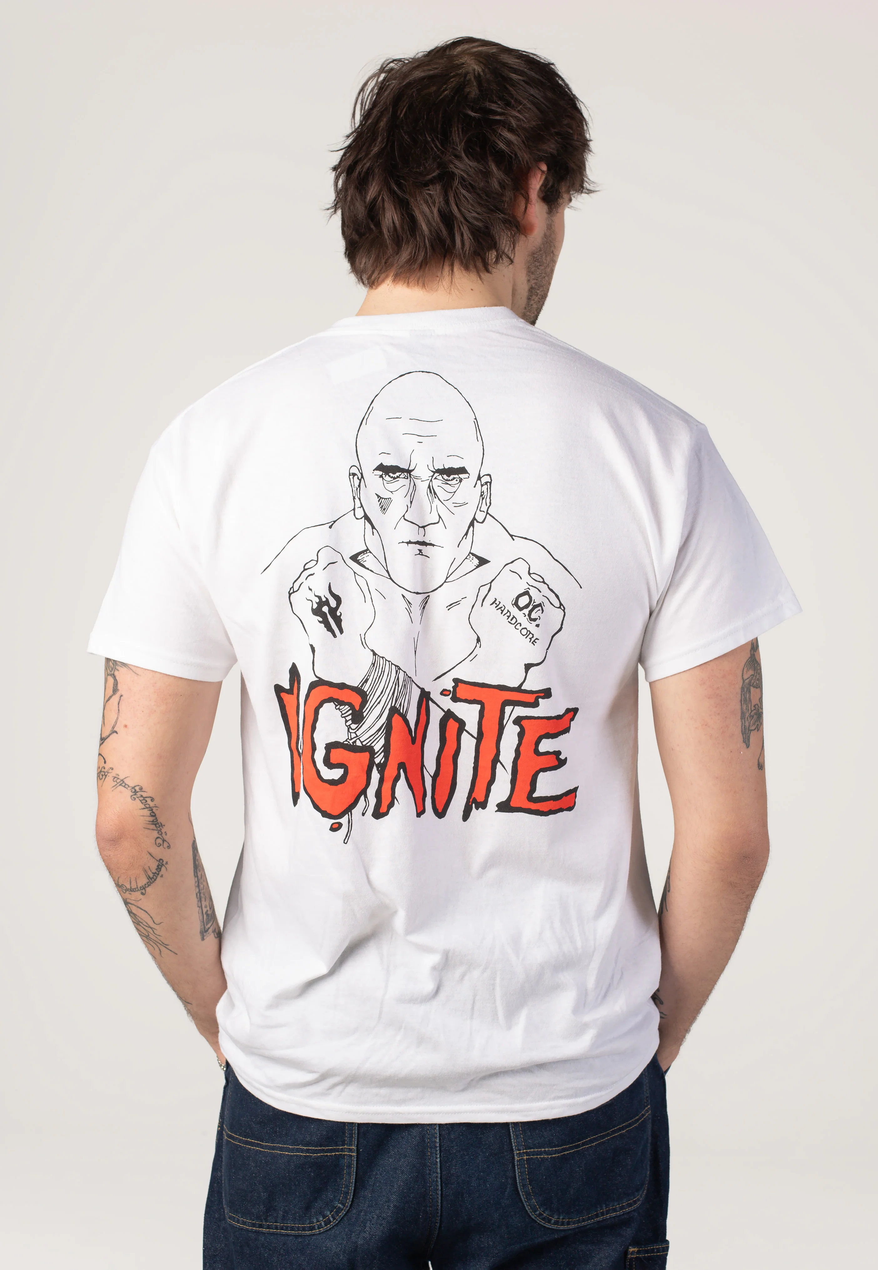 Ignite - Hardcore! White - T-Shirt - Image 4