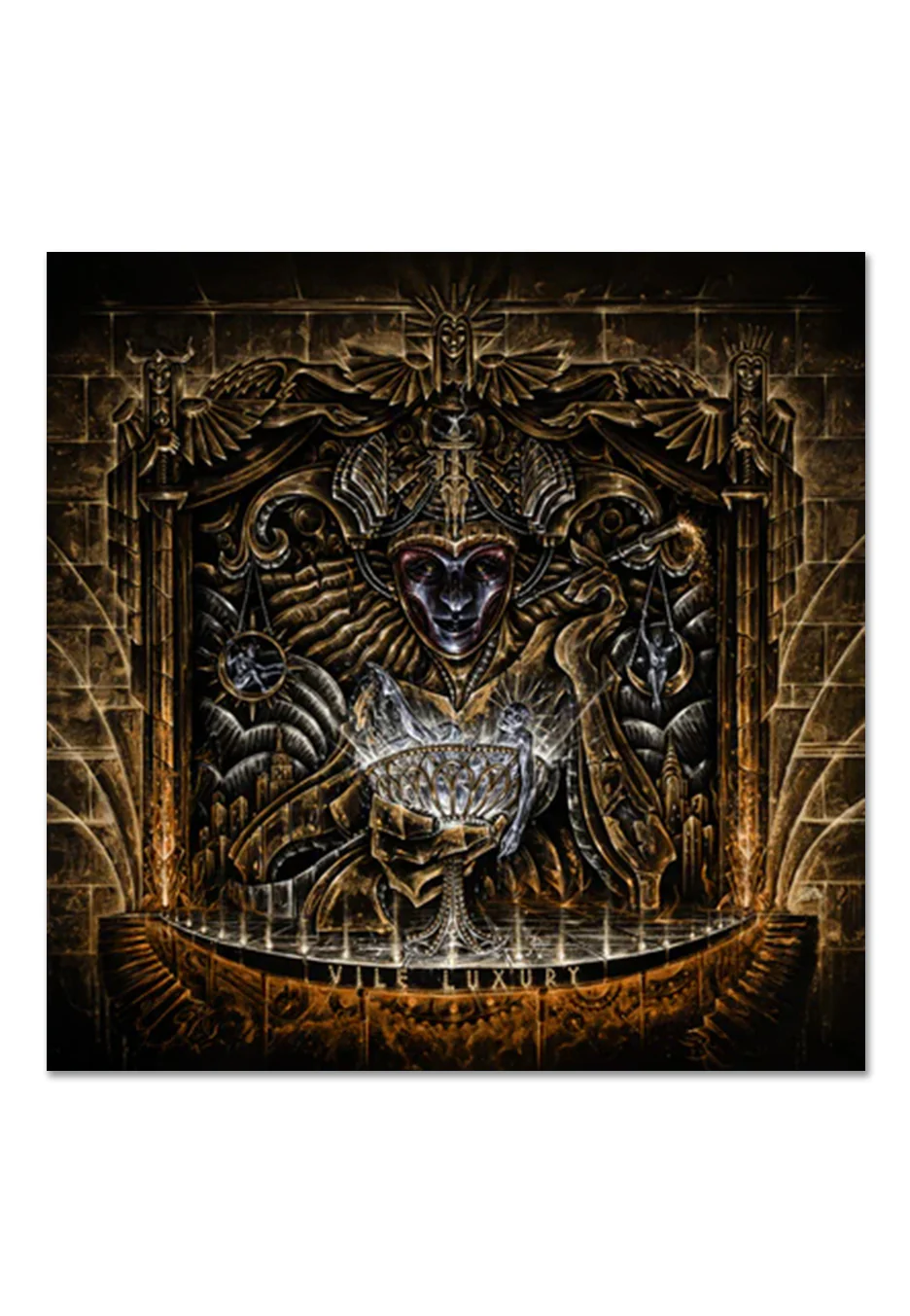 Imperial Triumphant - Vile Luxury (Redux 1924) Ltd. Chernobyl Radiation Neon Green - Colored 2 Vinyl - Image 2