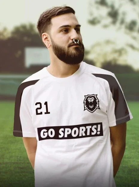 Impericon - Go Sports White/Black Functional - T-Shirt - Image 3