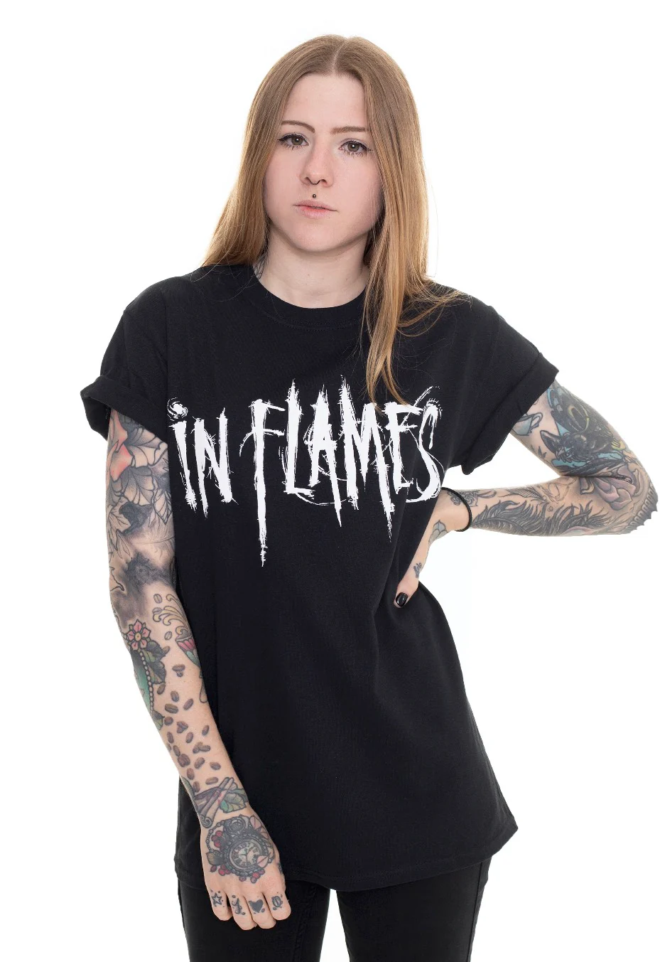 In Flames - Logo - T-Shirt - Image 6