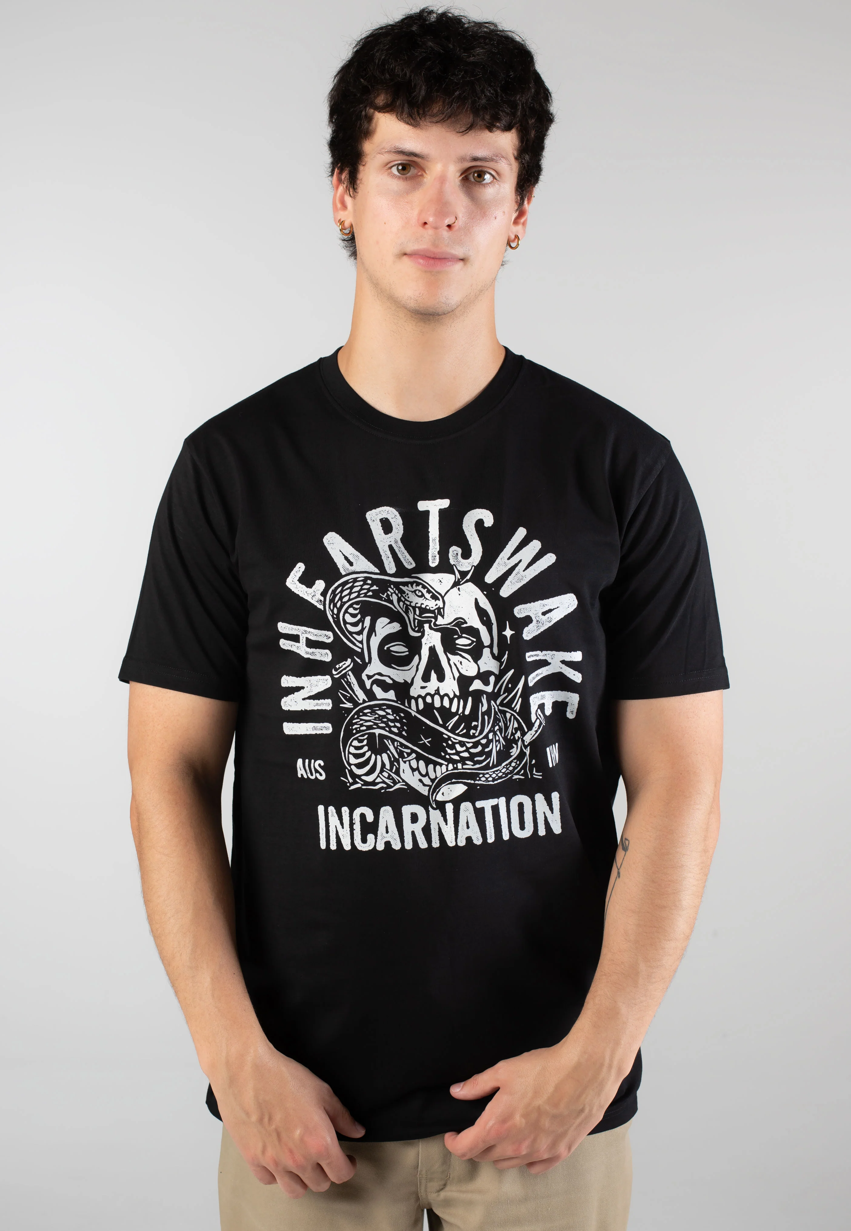 In Hearts Wake - Snake Skull - T-Shirt - Image 3