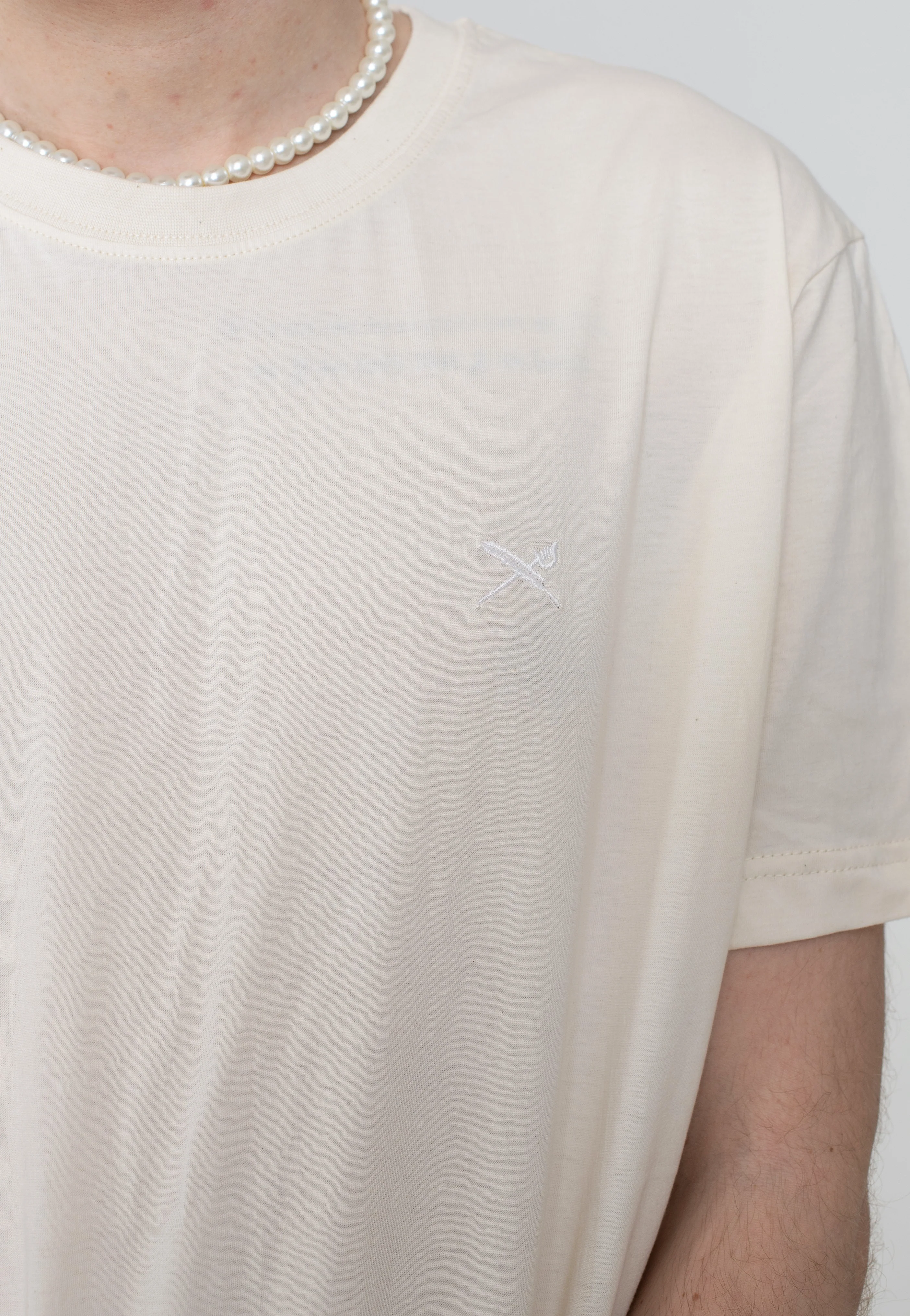 Iriedaily - Mini Flag Emb 2 Undyed - T-Shirt - Image 2