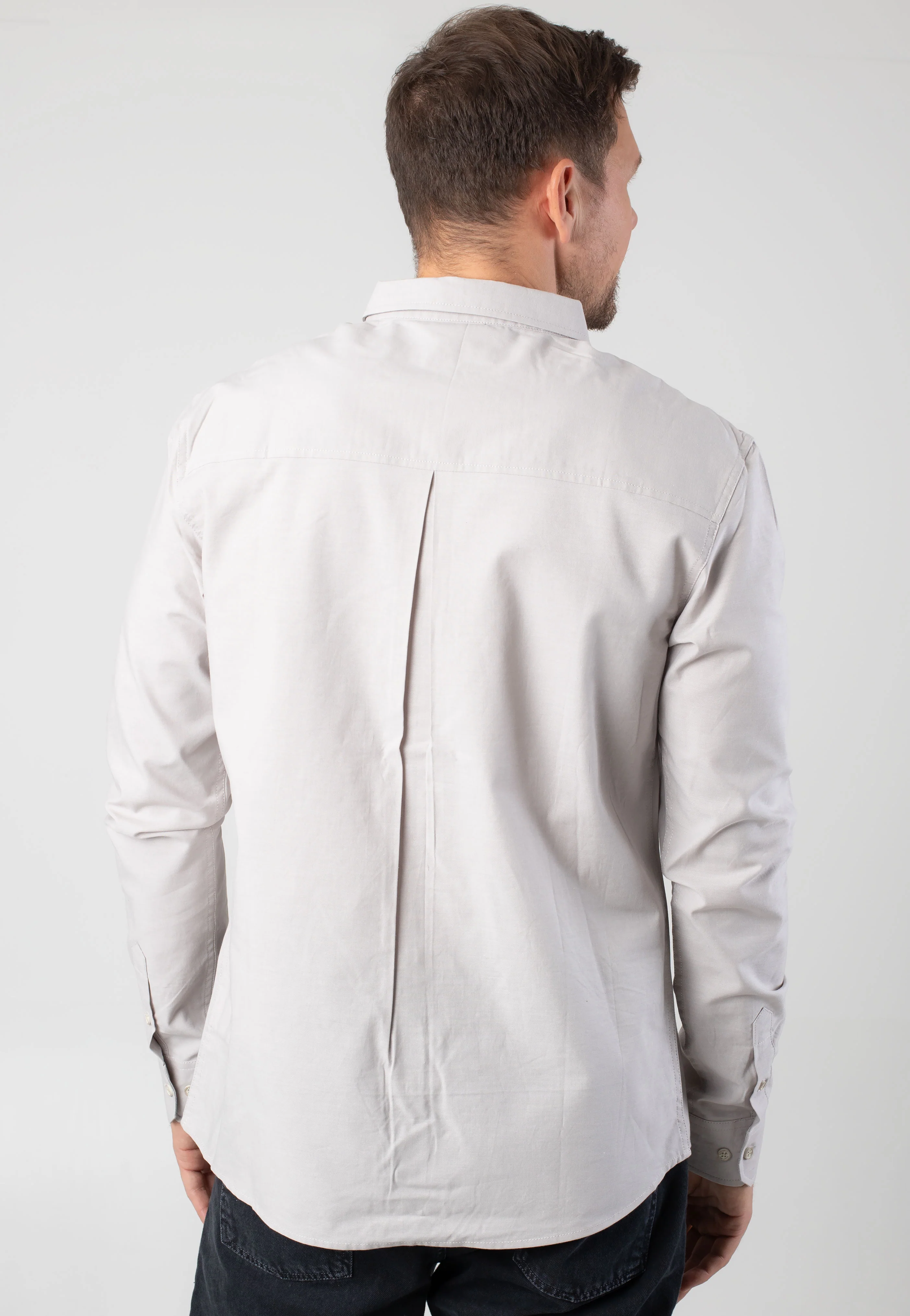 Iriedaily - Samuel LS Cloud Grey - Shirt - Image 2