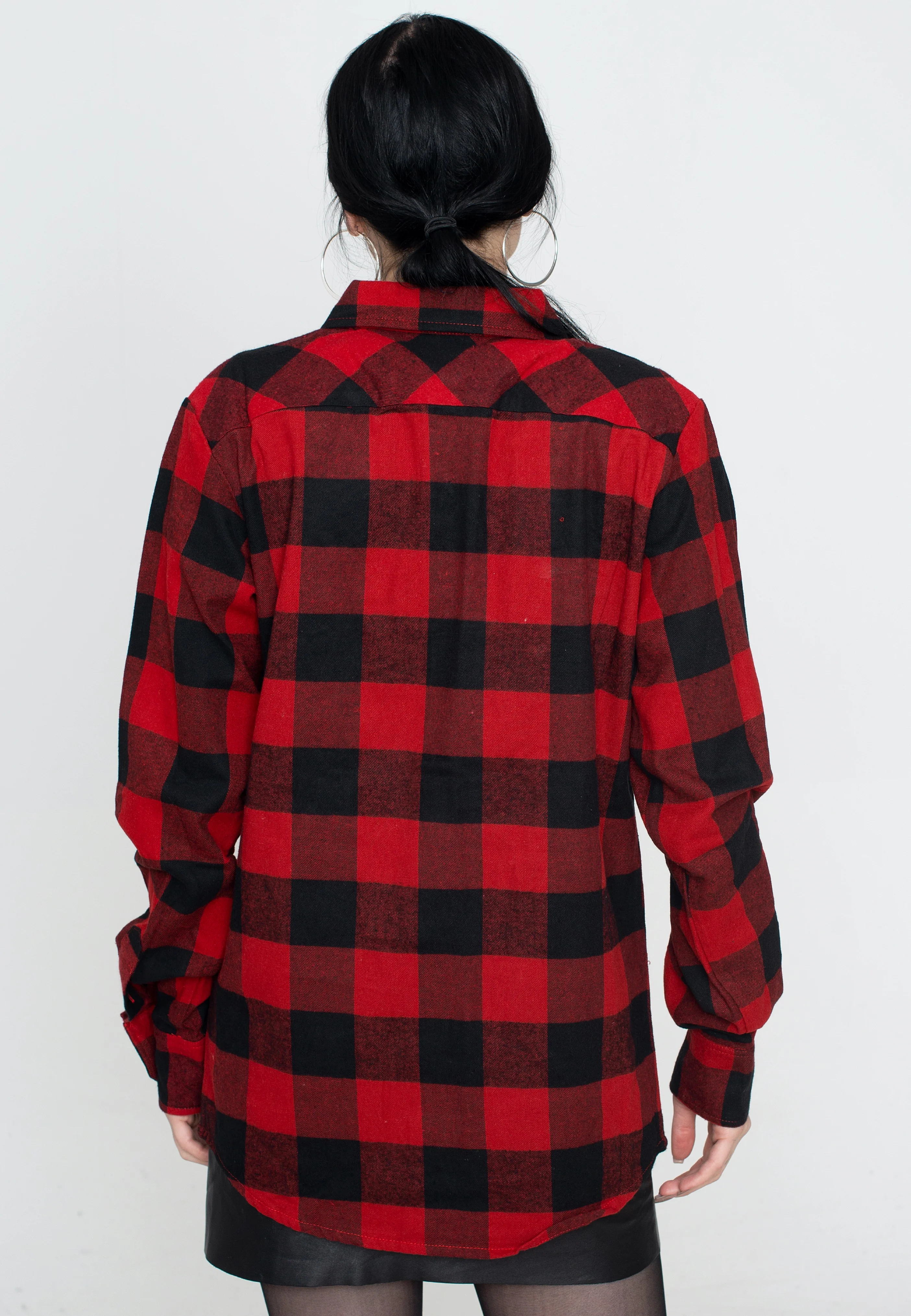 Ironnail - Hooft Black/Red Flanell - Shirt - Image 10
