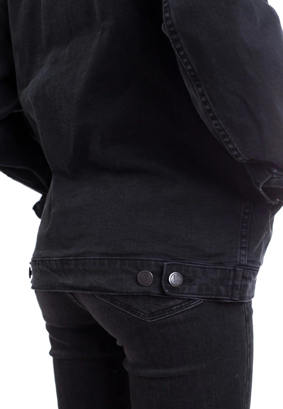 Neil Denim Black - Jeans Jacket - Image 13
