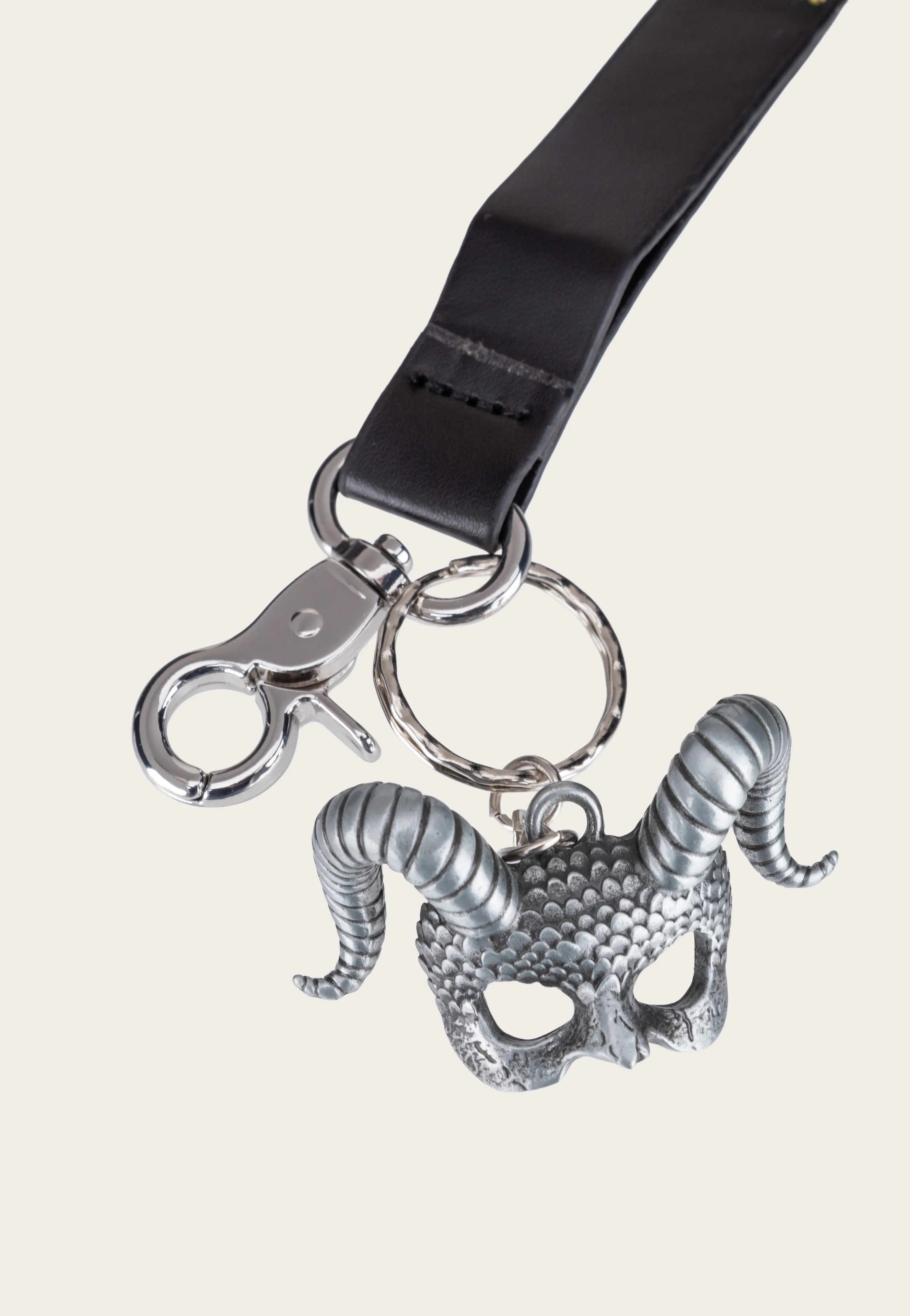 Logo - Leather Lanyard - Image 2