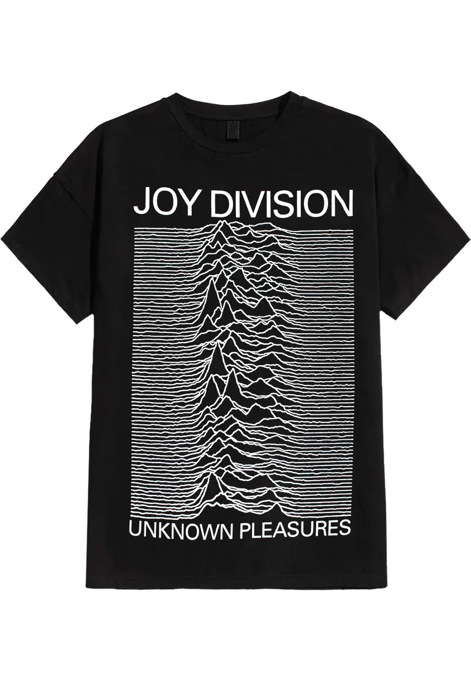 Joy Division - Unknown Pleasures Black - T-Shirt - Image 3