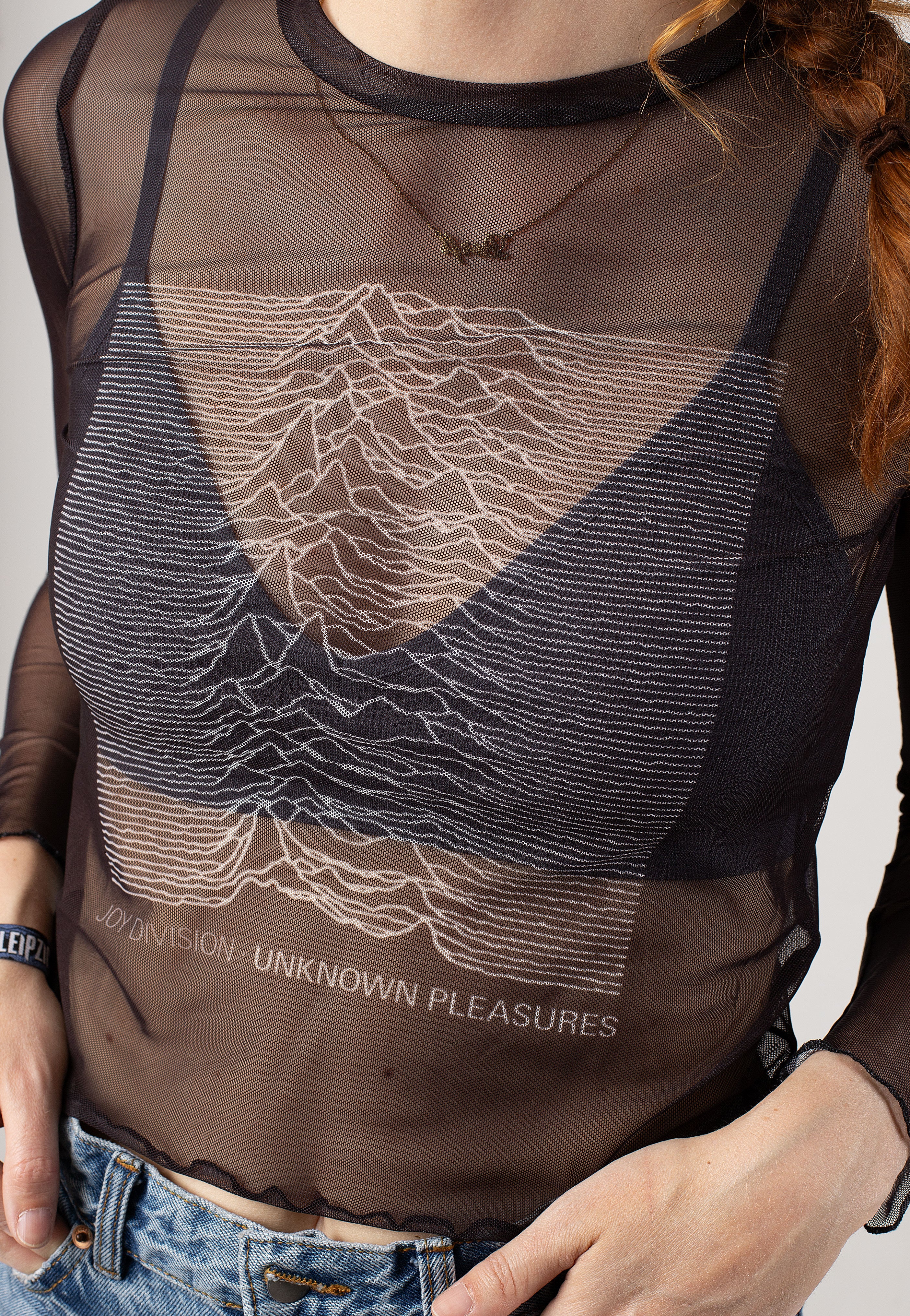 Joy Division - Unkown Pleasures Ladies - Longsleeve - Image 3