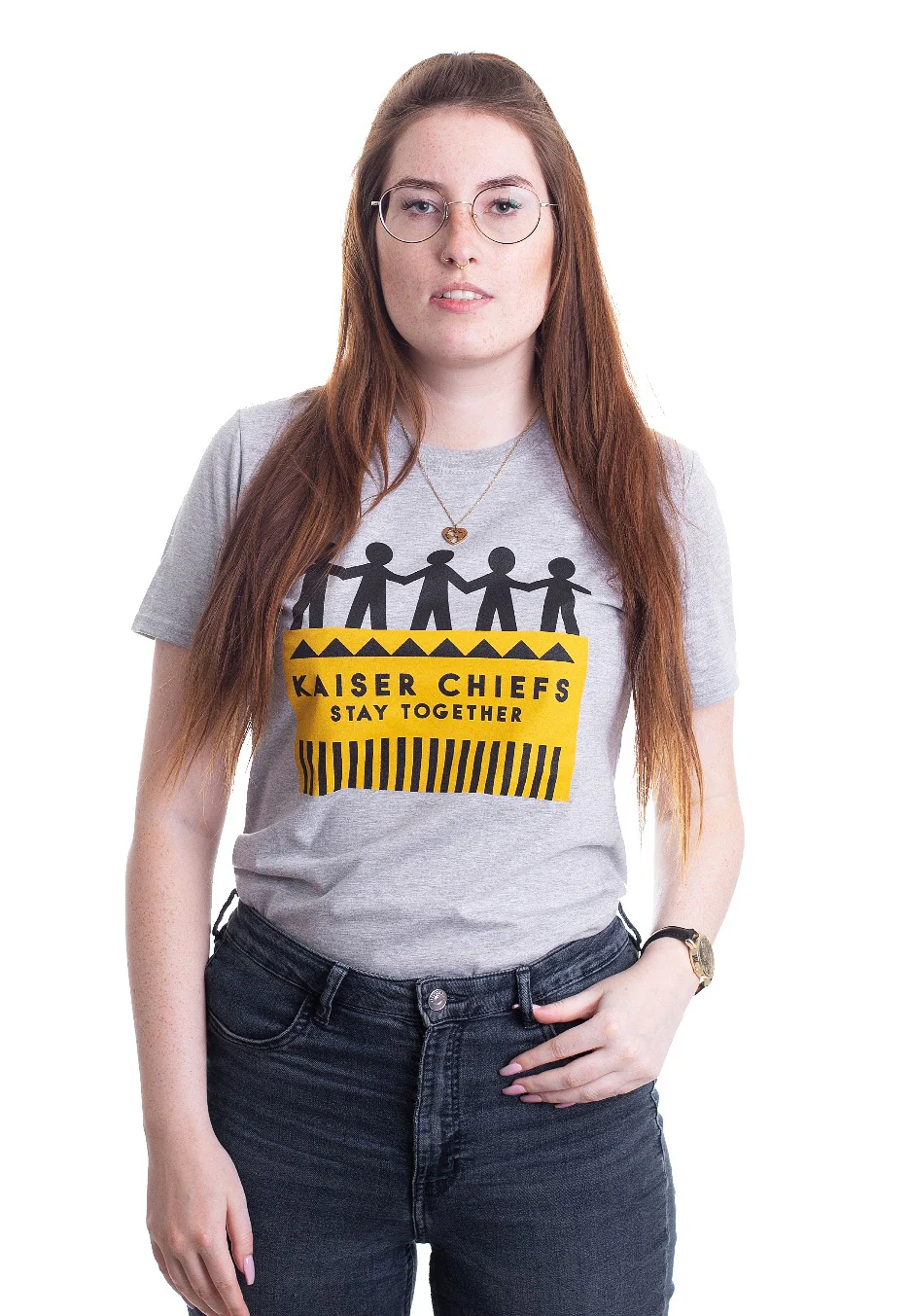 Kaiser Chiefs - Paper Dolls Grey - T-Shirt - Image 3