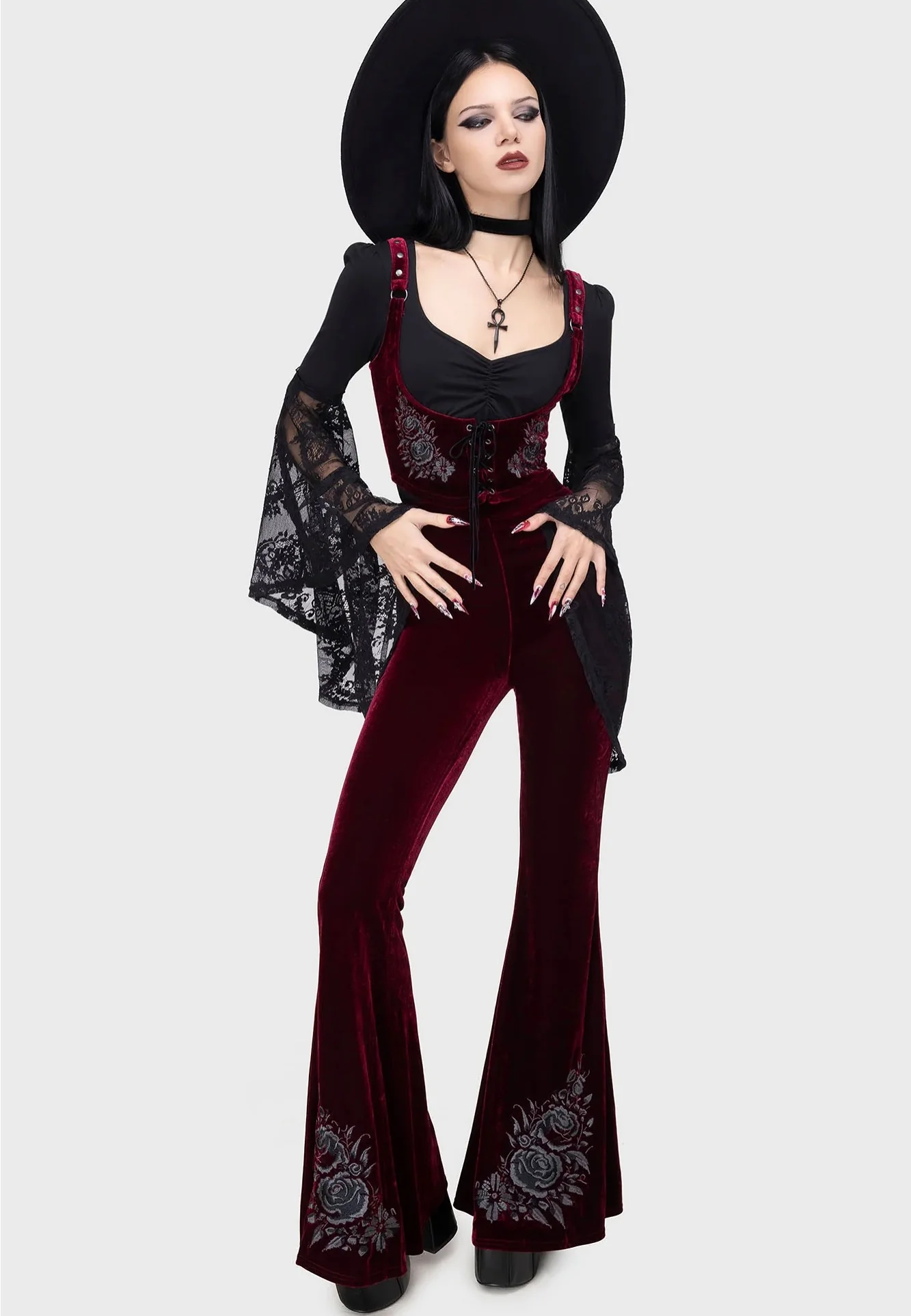 Killstar - A Devil's Rose Underbust Black - Corset - Image 4