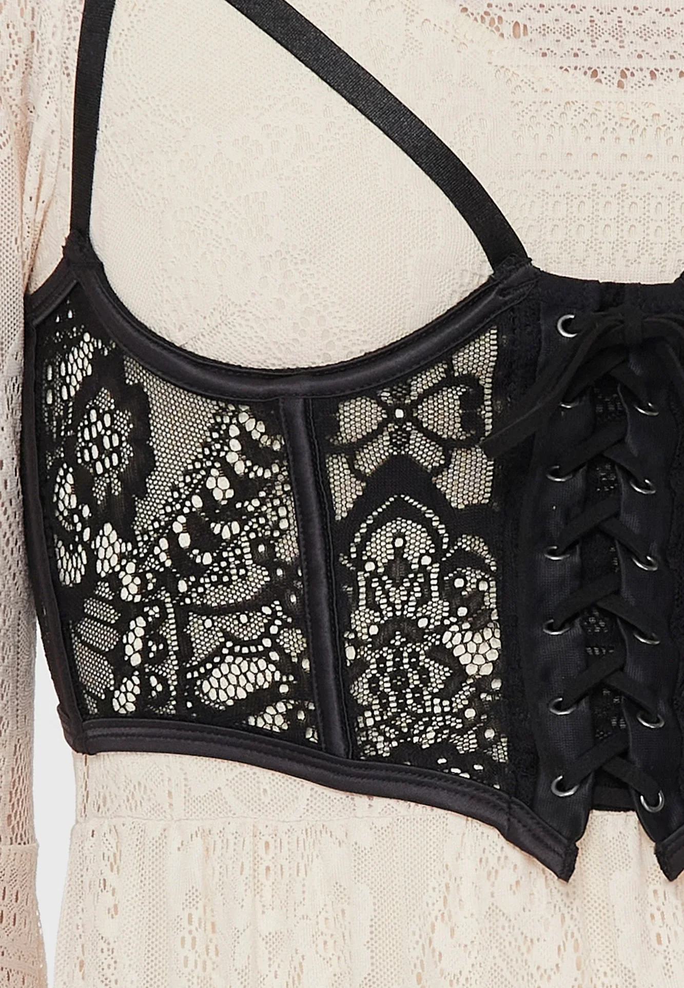Killstar - Arden Lace Black - Top - Image 3