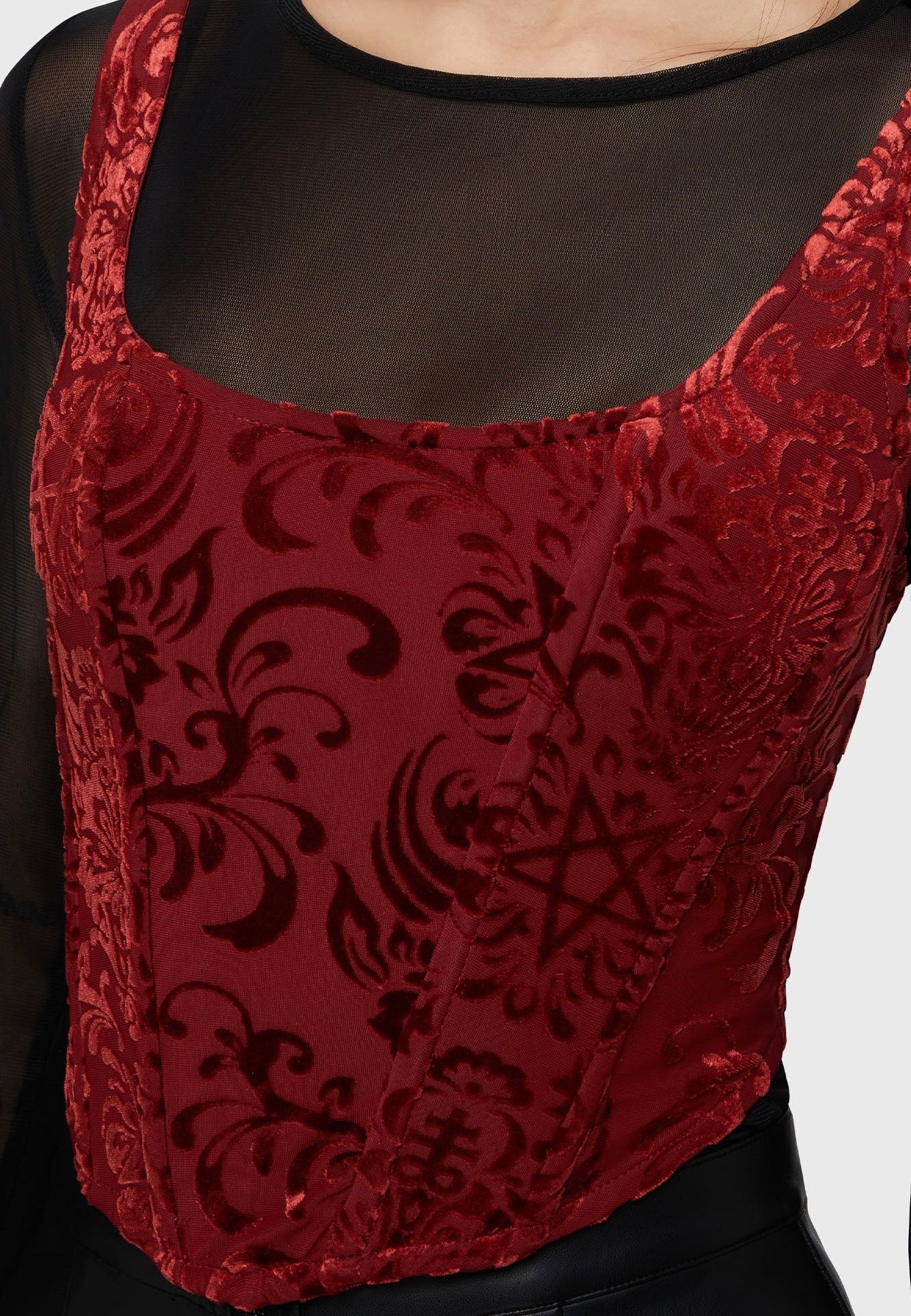 Killstar - Crimson Bloodlust Red - Corset - Image 4