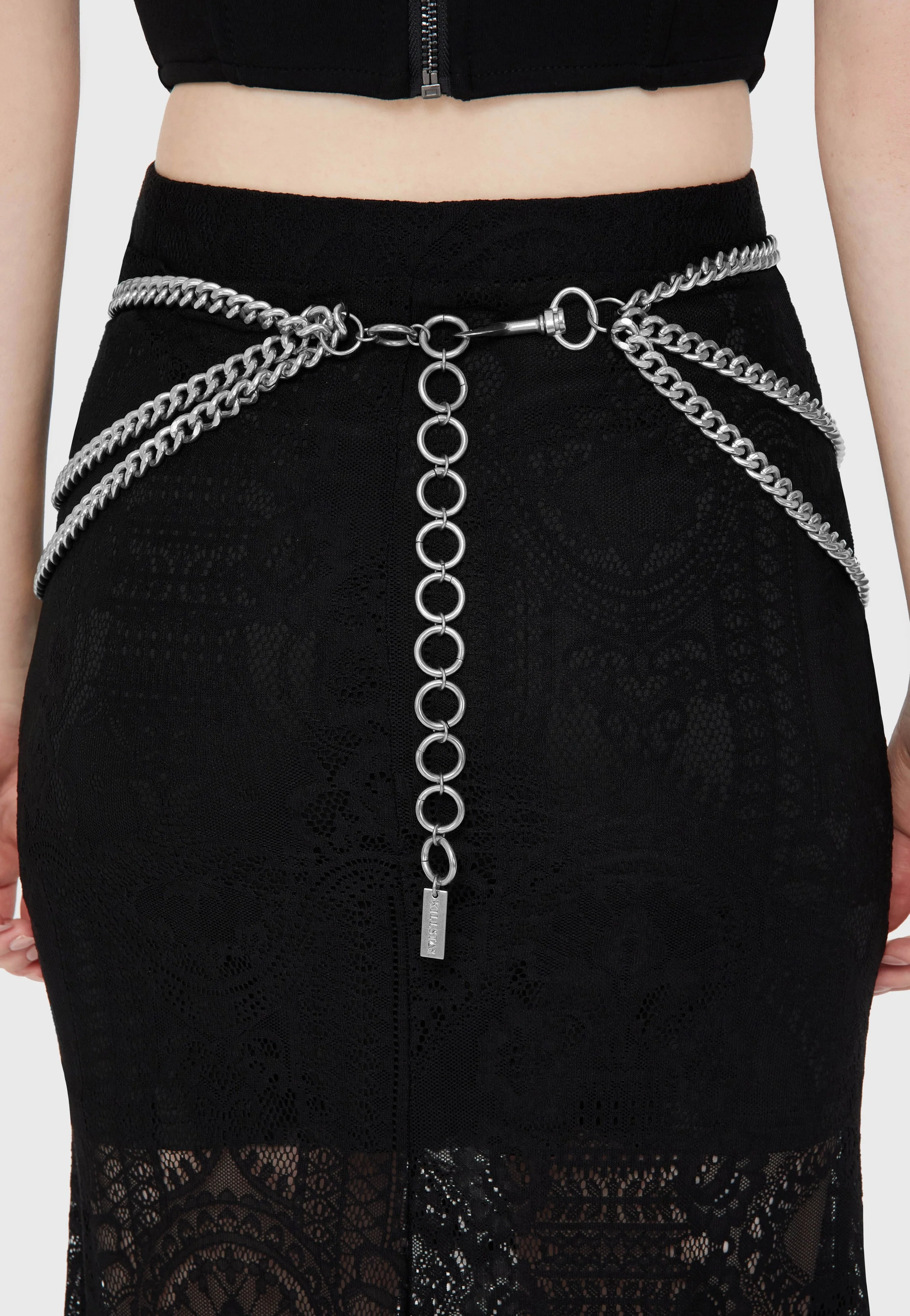 Killstar - Crucifix Chain Silver - Belt - Image 2