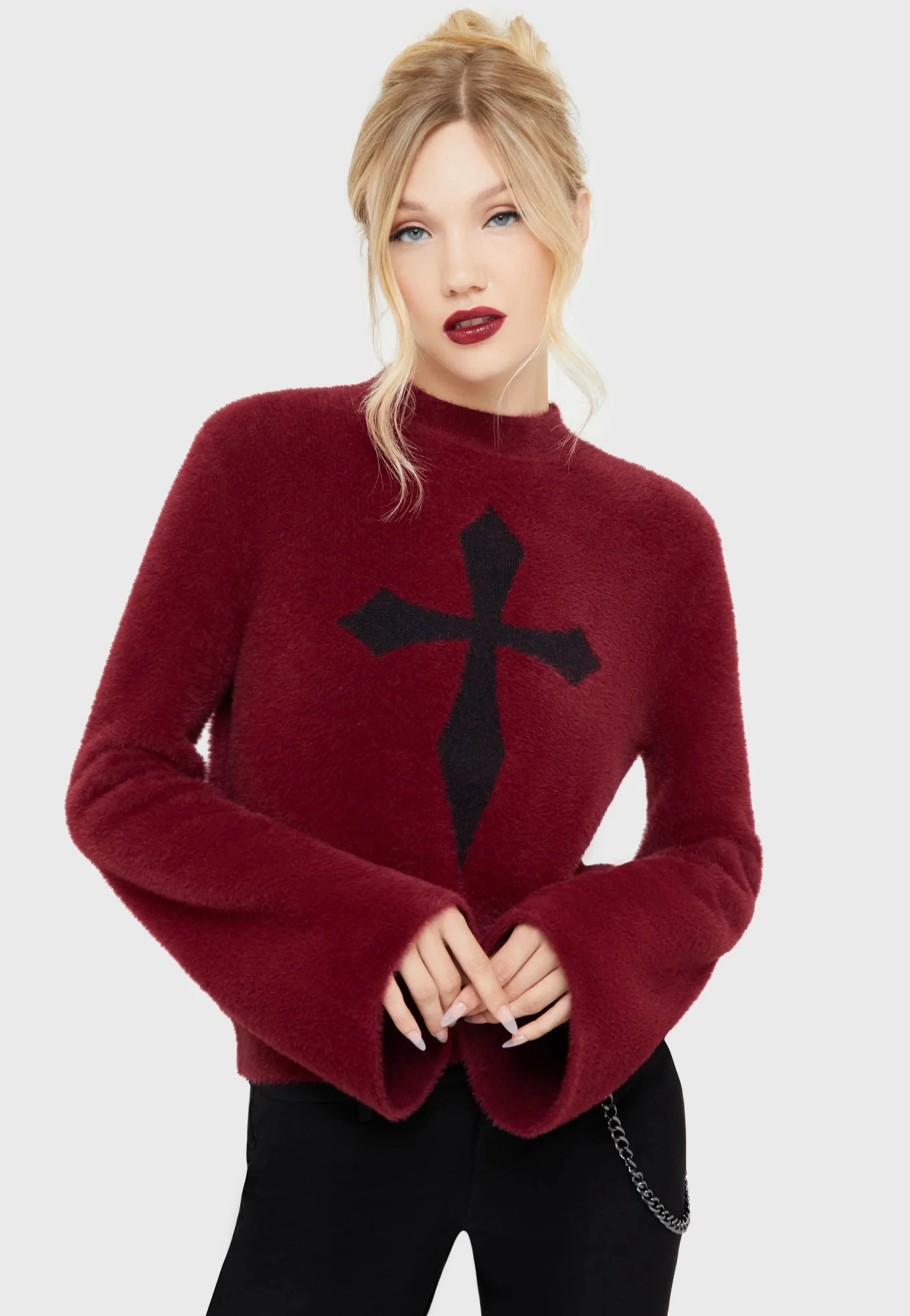 Killstar - Dead Romantic Red - Pullover