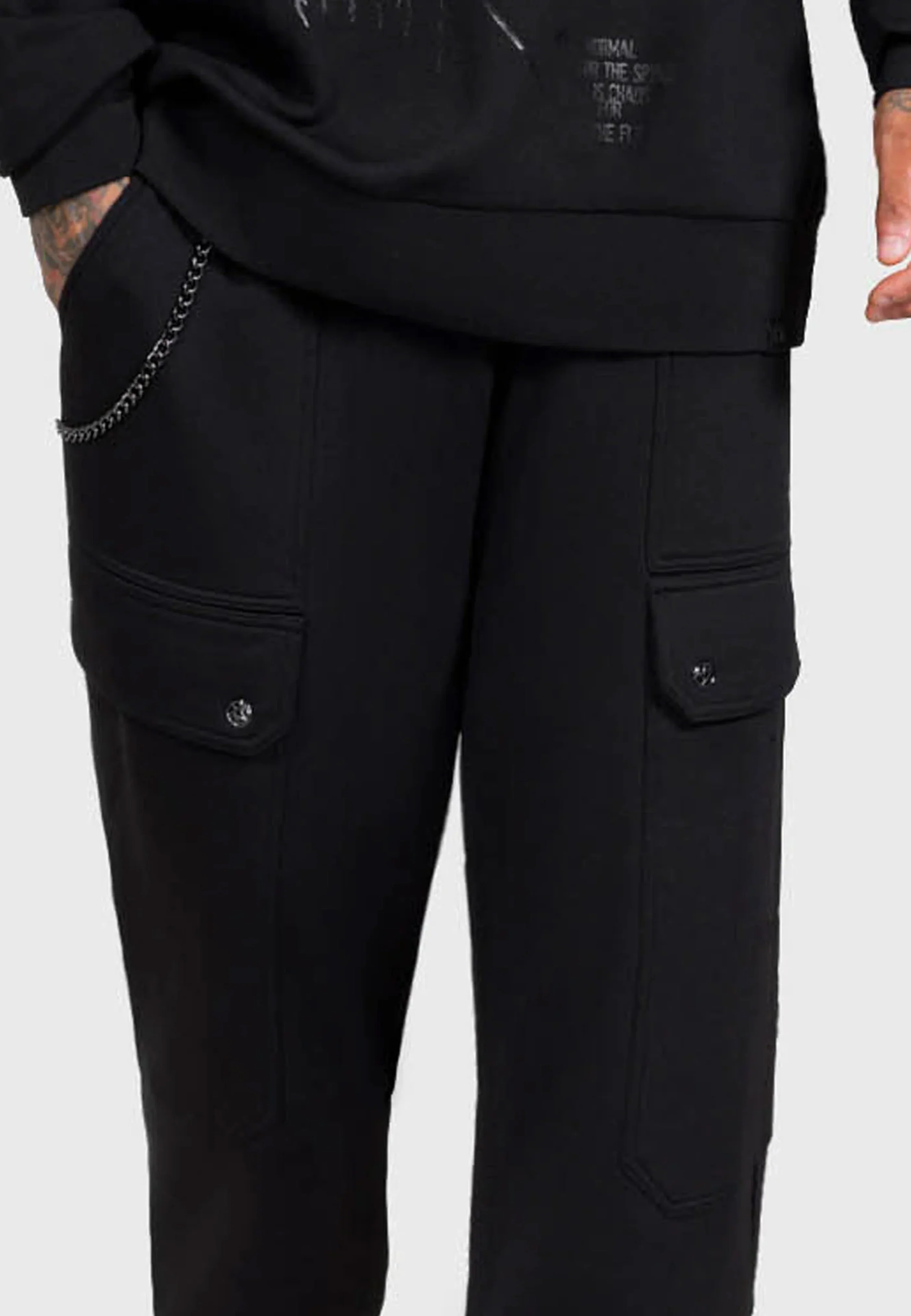 Killstar - Eternal Abyss Black - Sweat Pants - Image 2