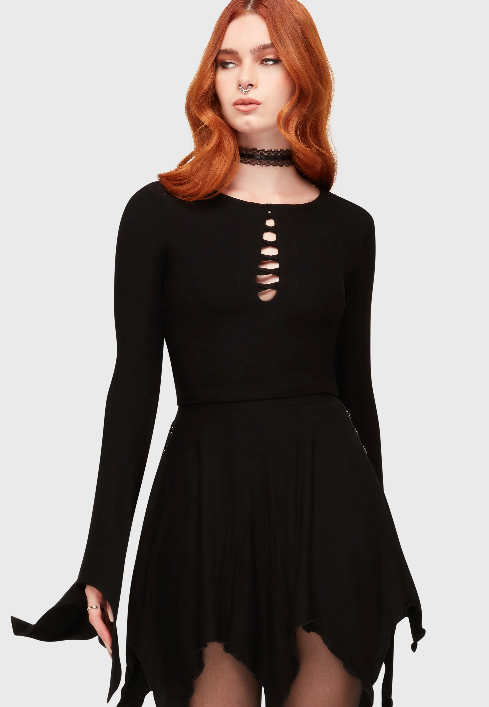 Killstar - Liliths Lust Black - Top - Image 2