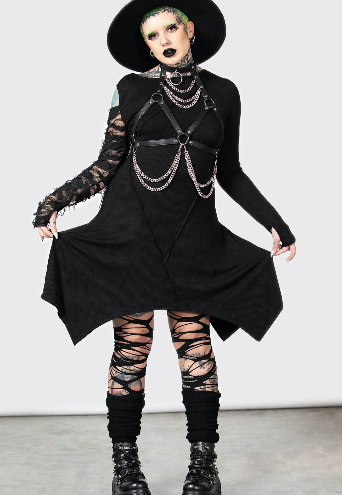Killstar - Rowena Black - Dress - Image 5