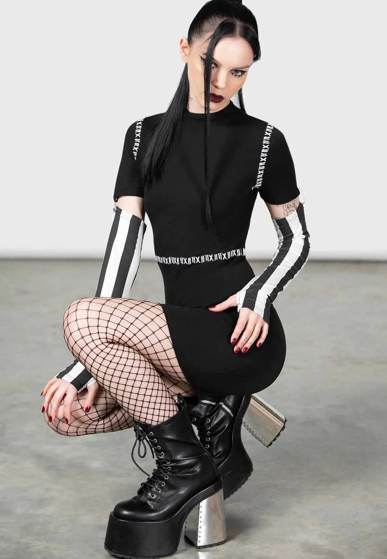 Stripes And Stitches - Dress - Image 4
