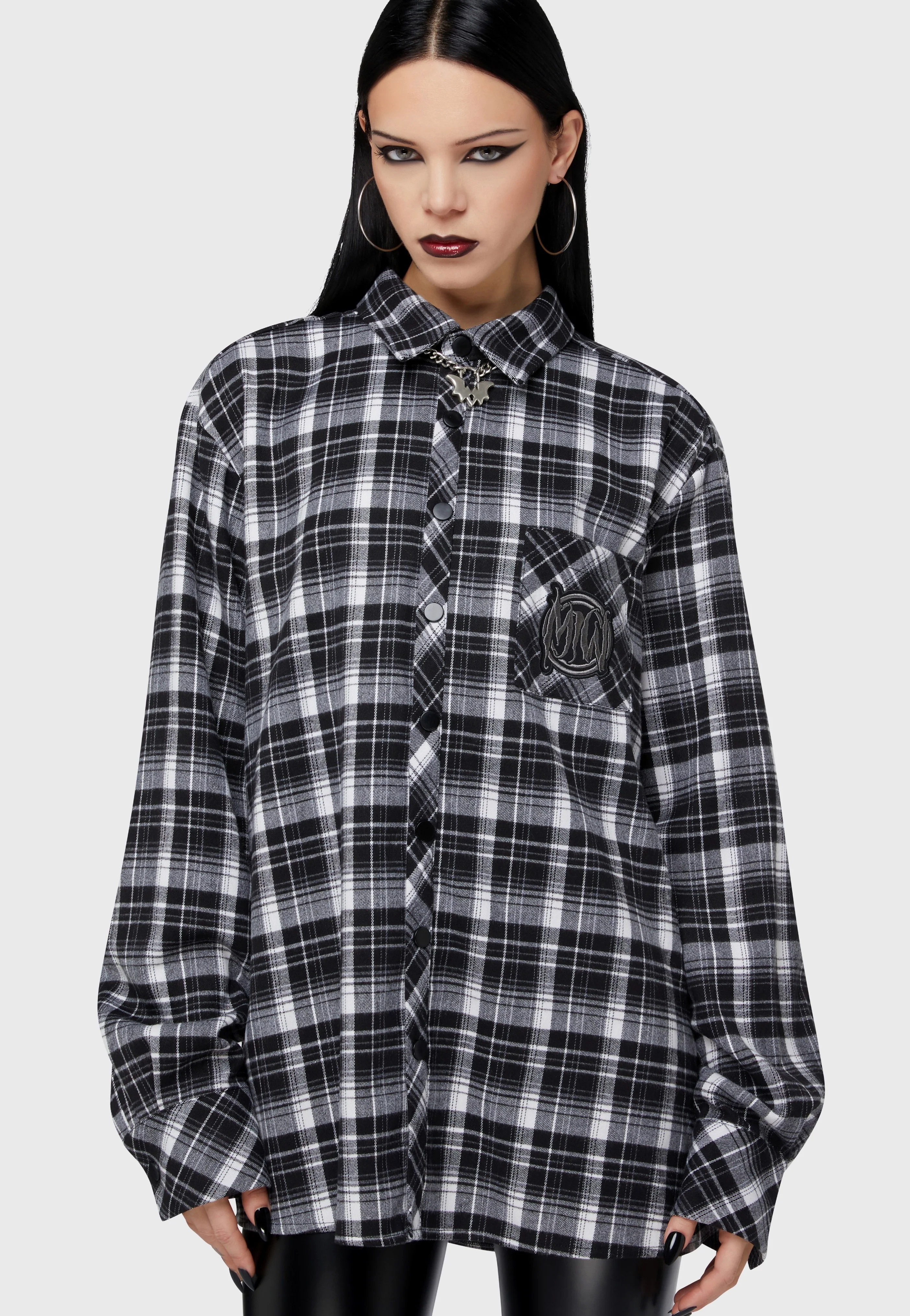 Killstar x Motionless In White - Cause Of Death Grey - Shirt - Image 6